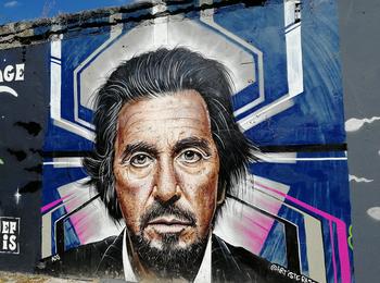 Al Pacino france-bordeaux-graffiti