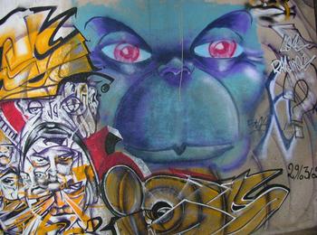 Luminy - Hexagone - 2003 france-marseille-graffiti