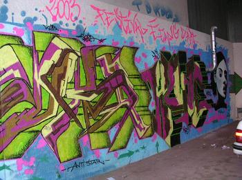 Luminy - Hexagone - 2003 france-marseille-graffiti