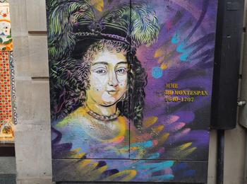 Mme de Montespan france-paris-graffiti