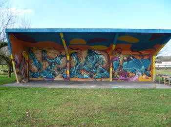 neur abf france-coulounieix-chamiers-graffiti