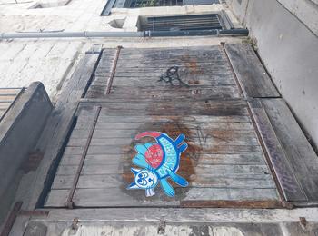 Tribute to Obey france-tours-sticking