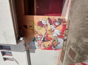 Les poulets martinique-fort-de-france-graffiti