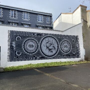 Power to the People by Benjamin Jeanjean: graffiti in Bayonne