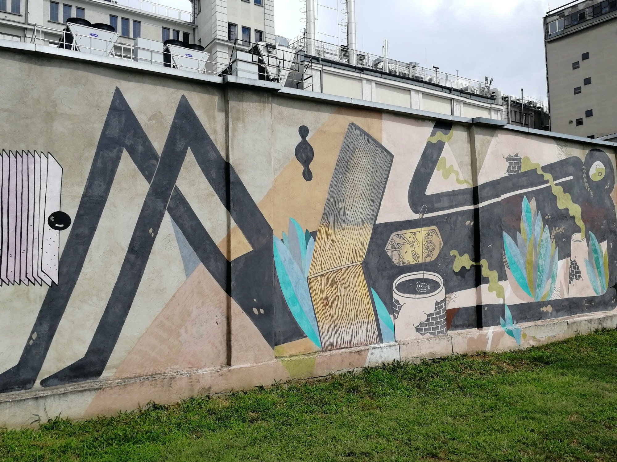 Graffiti 180  capturé par Rabot à Warszawa Poland