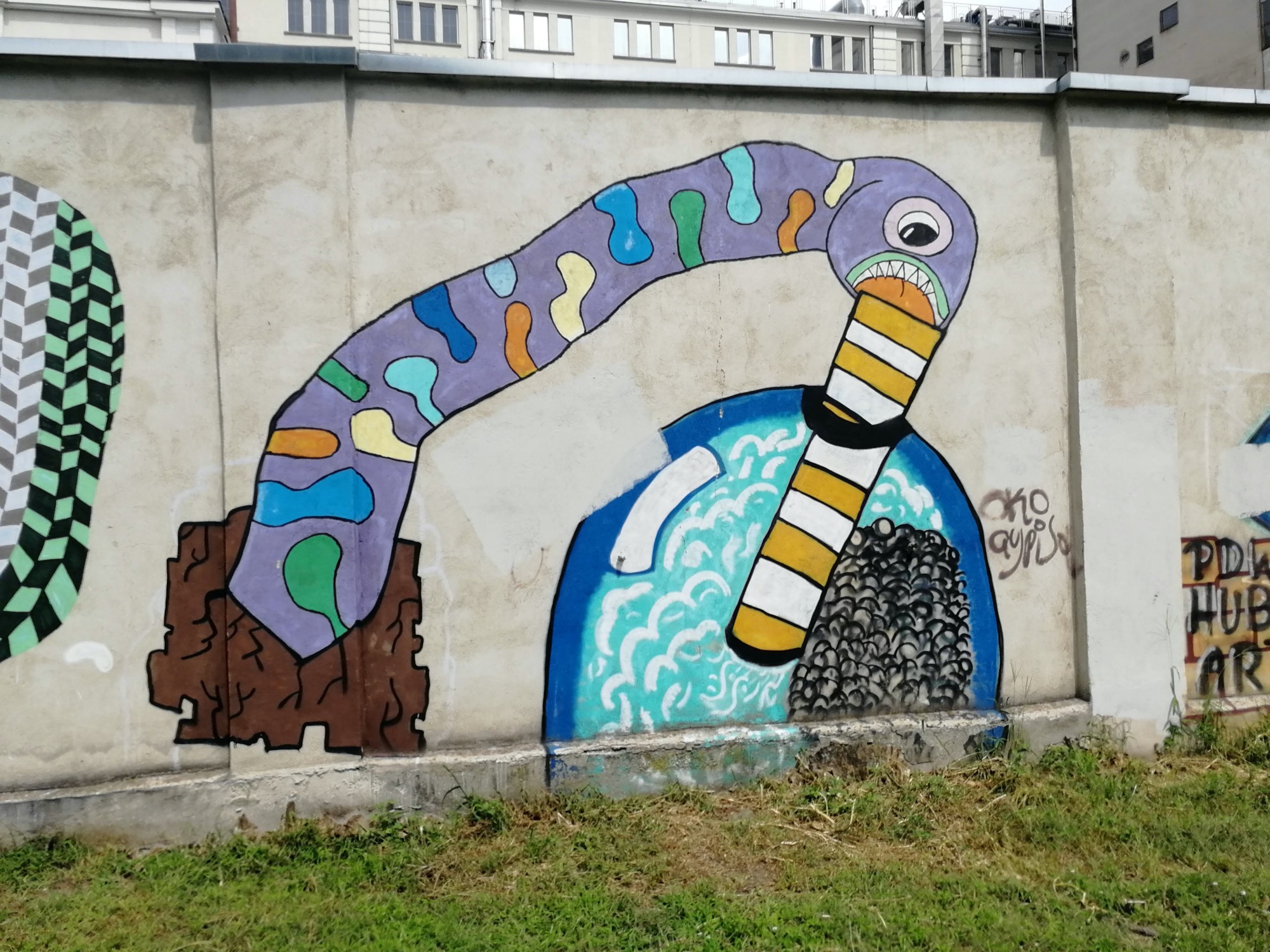 Graffiti 183  capturé par Rabot à Warszawa Poland