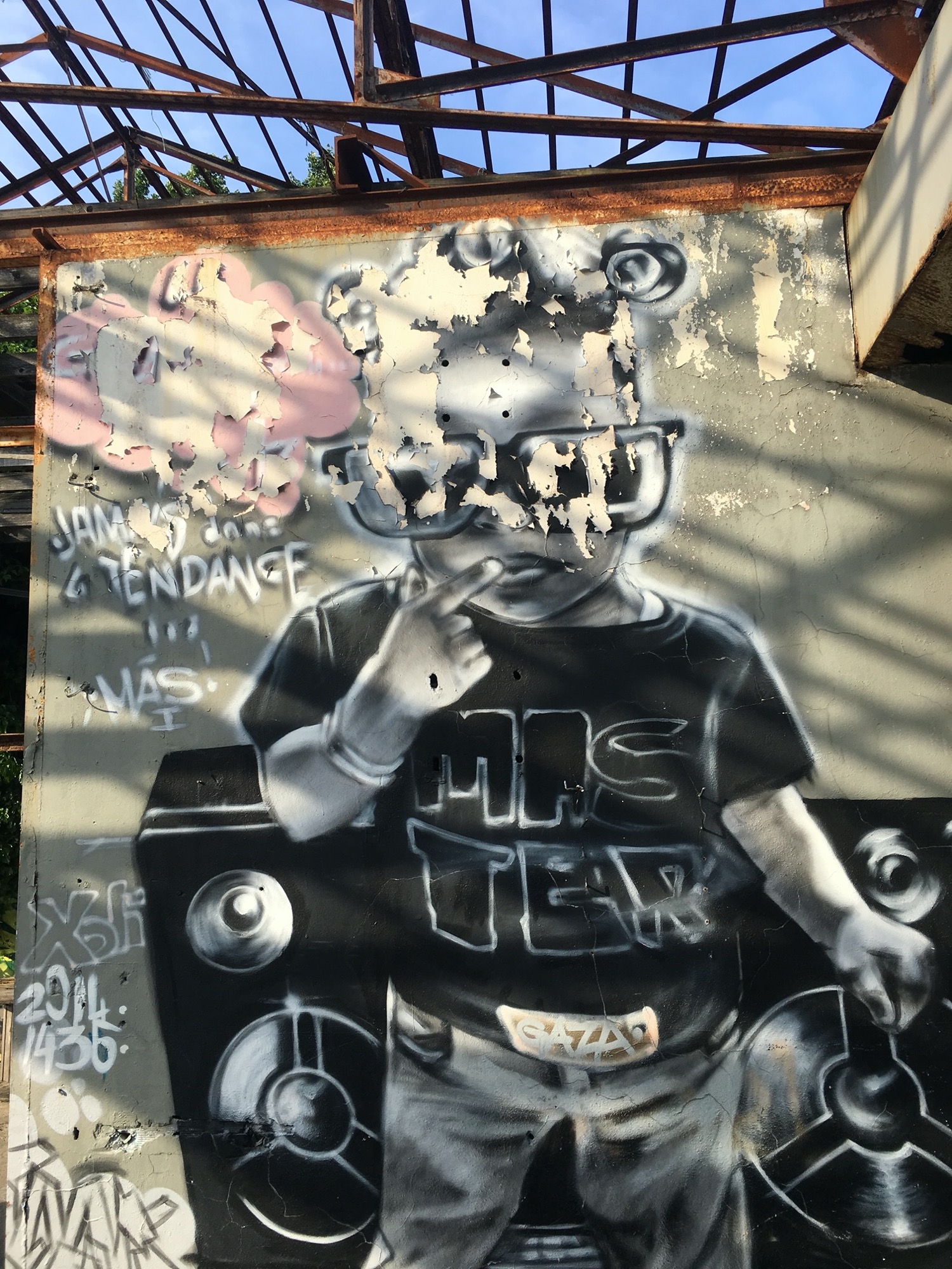 Graffiti 426  capturé par Julien à Bordeaux France