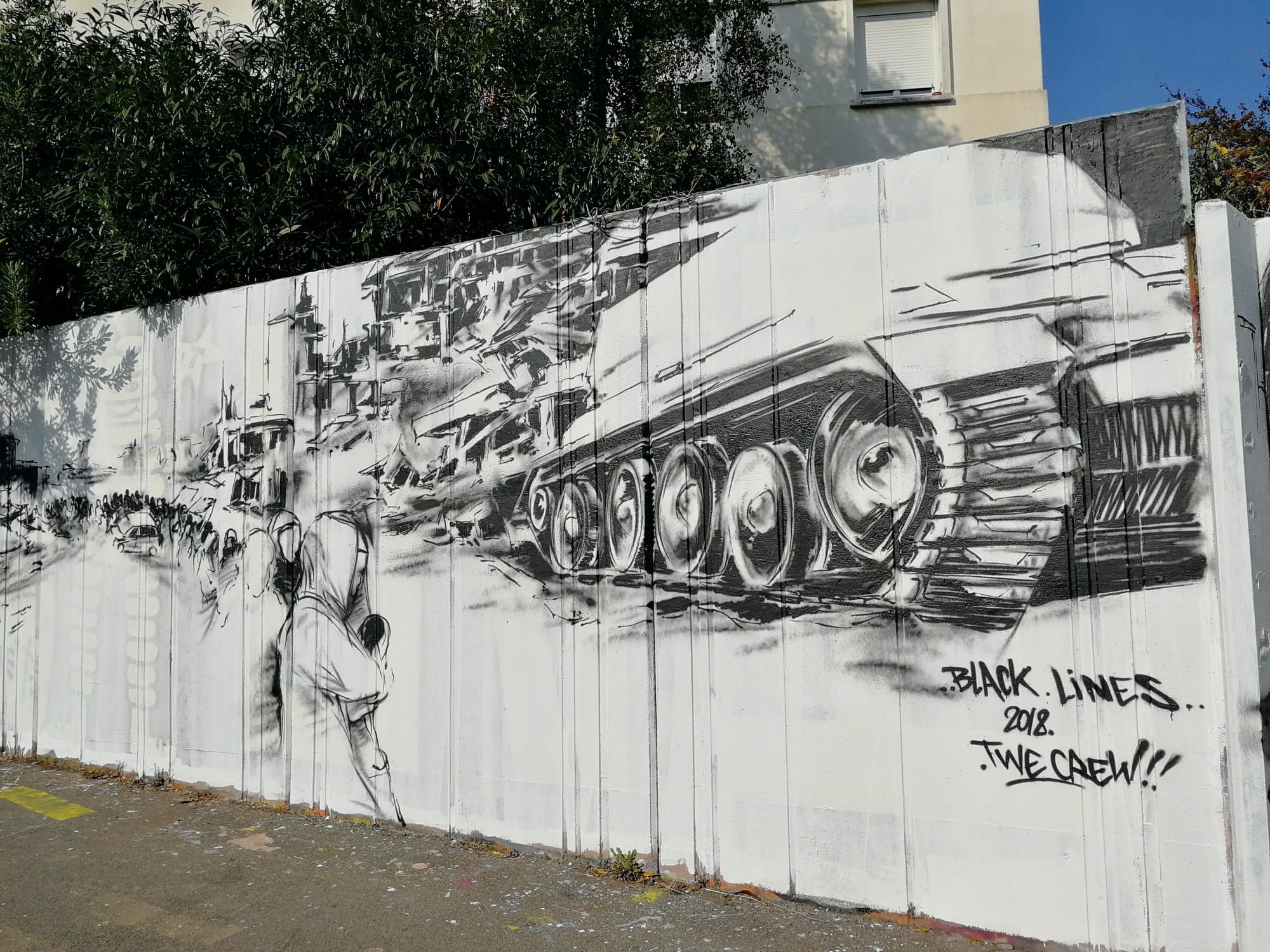 Graffiti 461  captured by Rabot in Nantes France