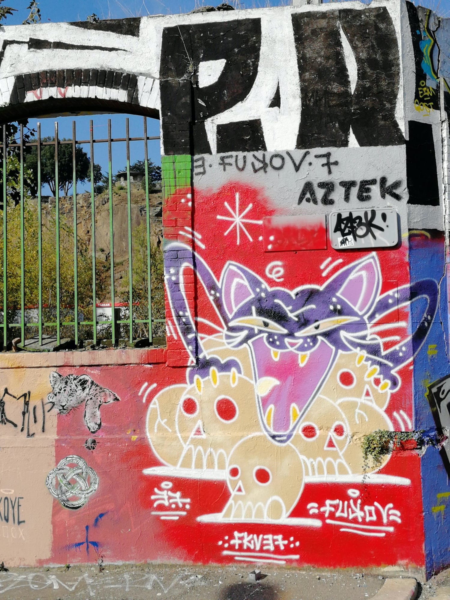 Graffiti 472  capturé par Rabot à Nantes France