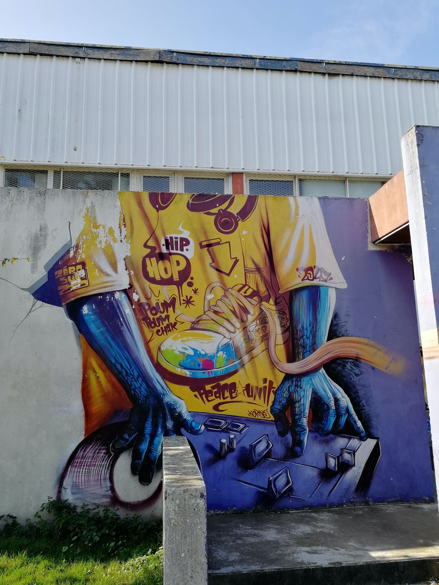 Graffiti 489  captured by Rabot in Nantes France