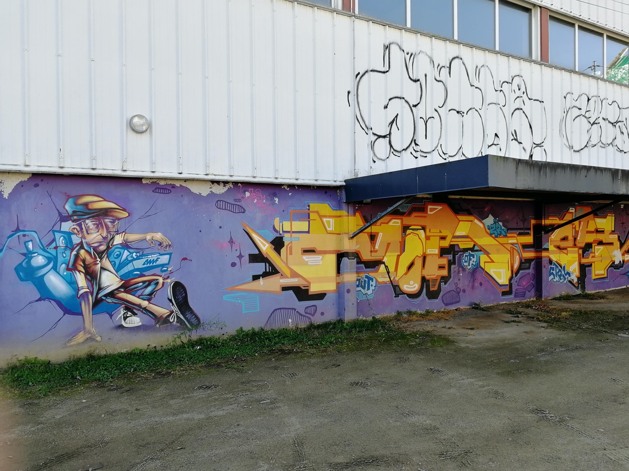 Graffiti 492  captured by Rabot in Nantes France