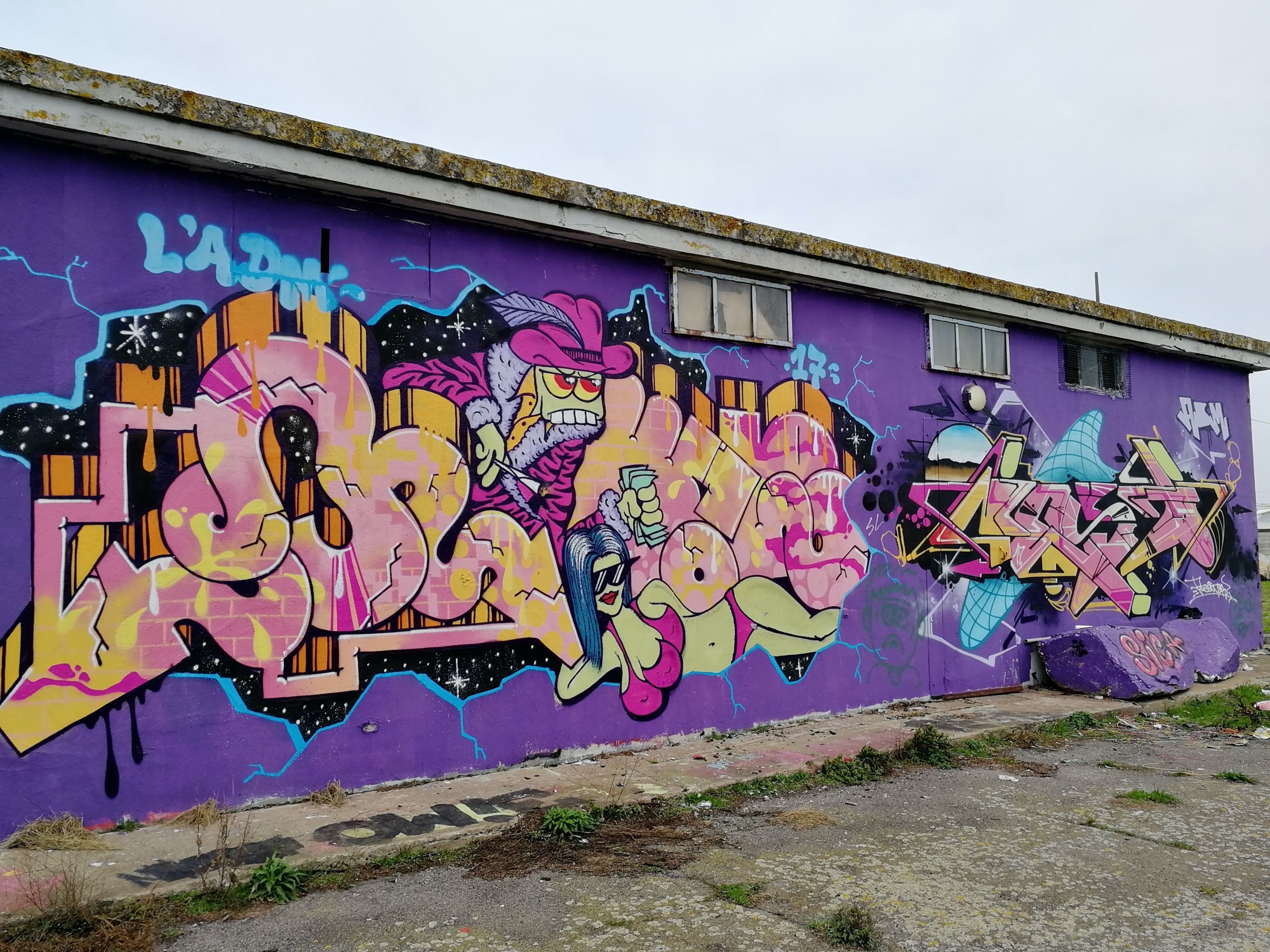 Graffiti 585  captured by Rabot in Nantes France