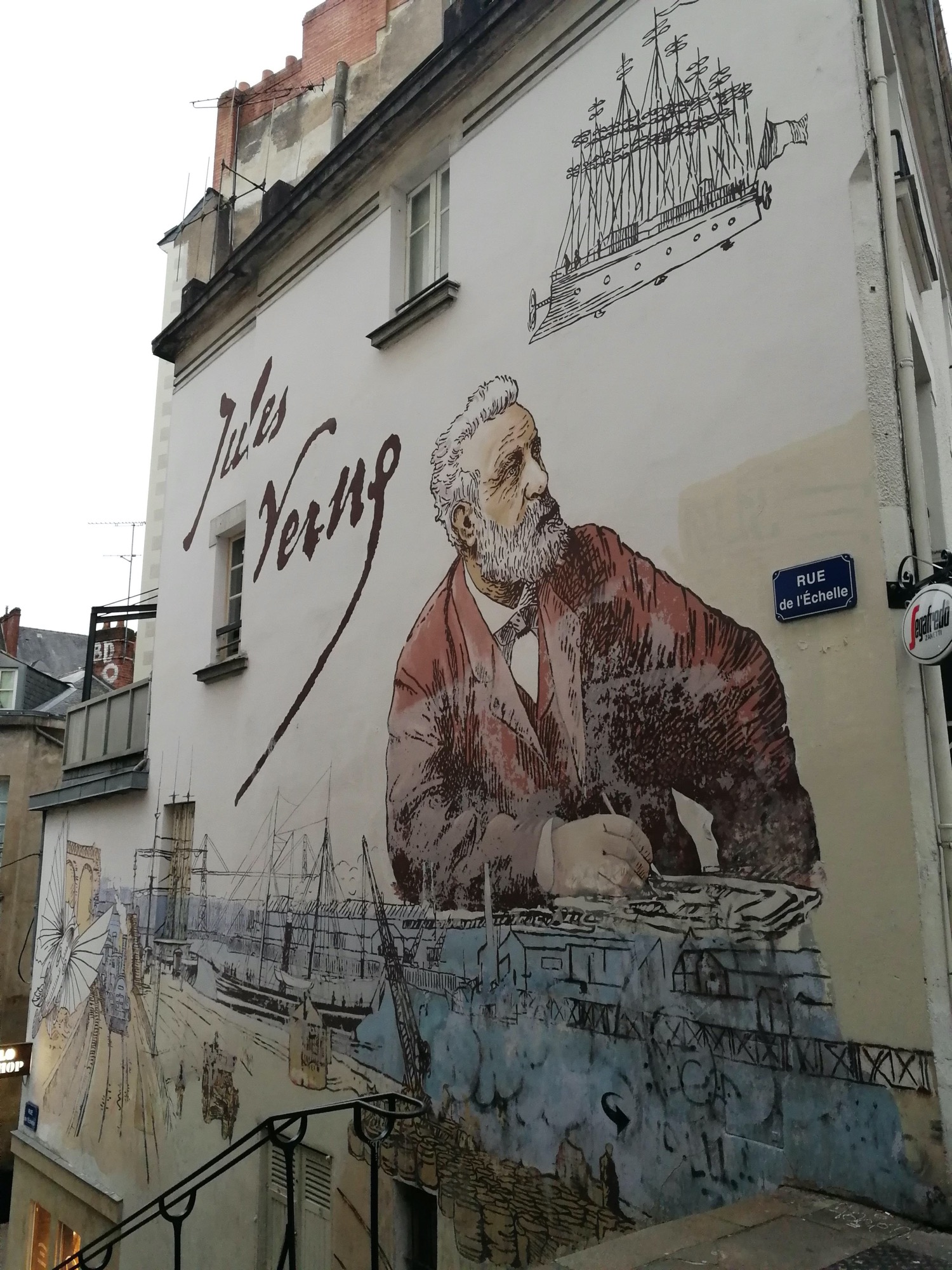 Graffiti 595  de Jean-Yves Jodeau  capturé par Rabot à Nantes France