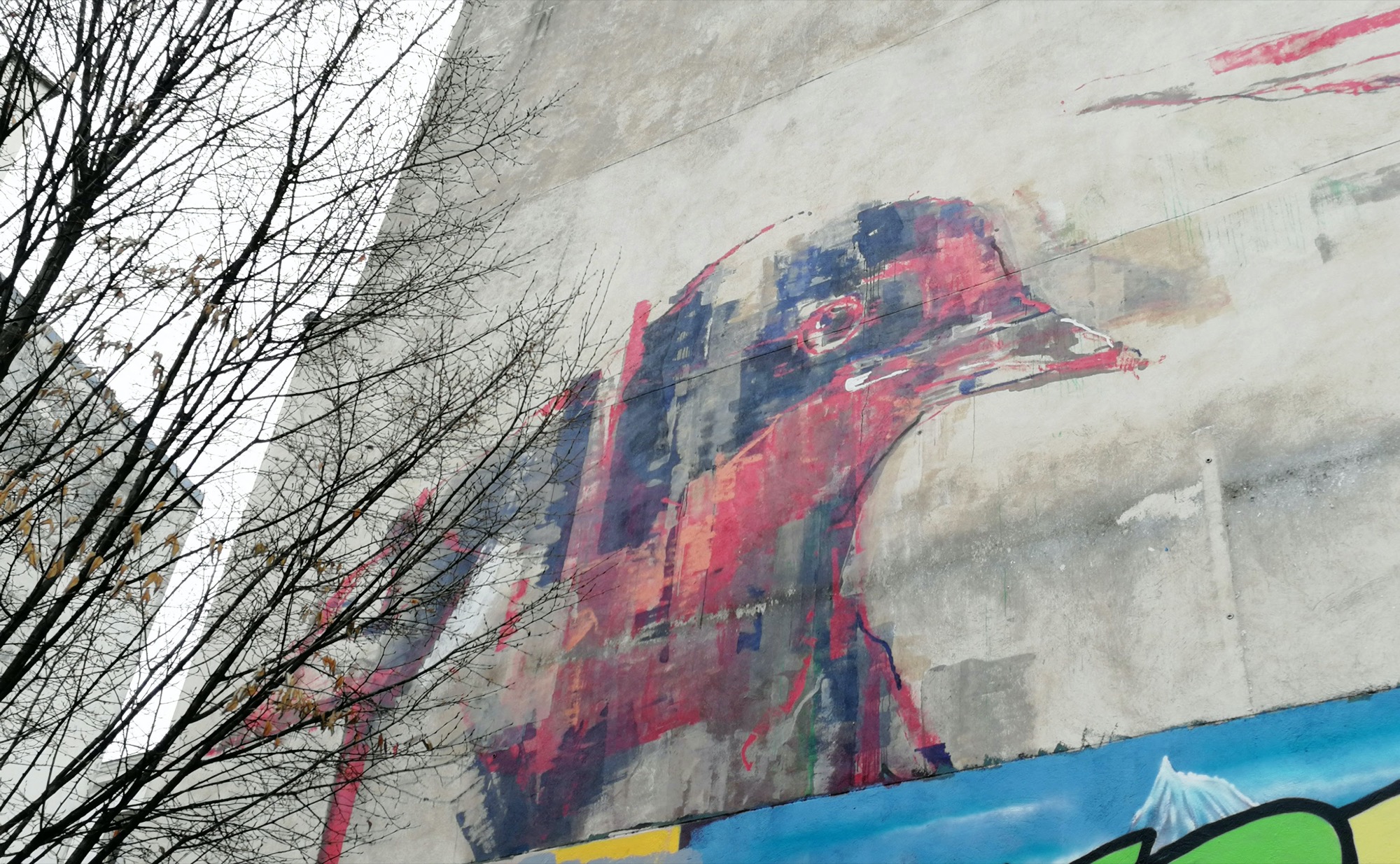 Graffiti 597  de Mesa capturé par Rabot à Paris France