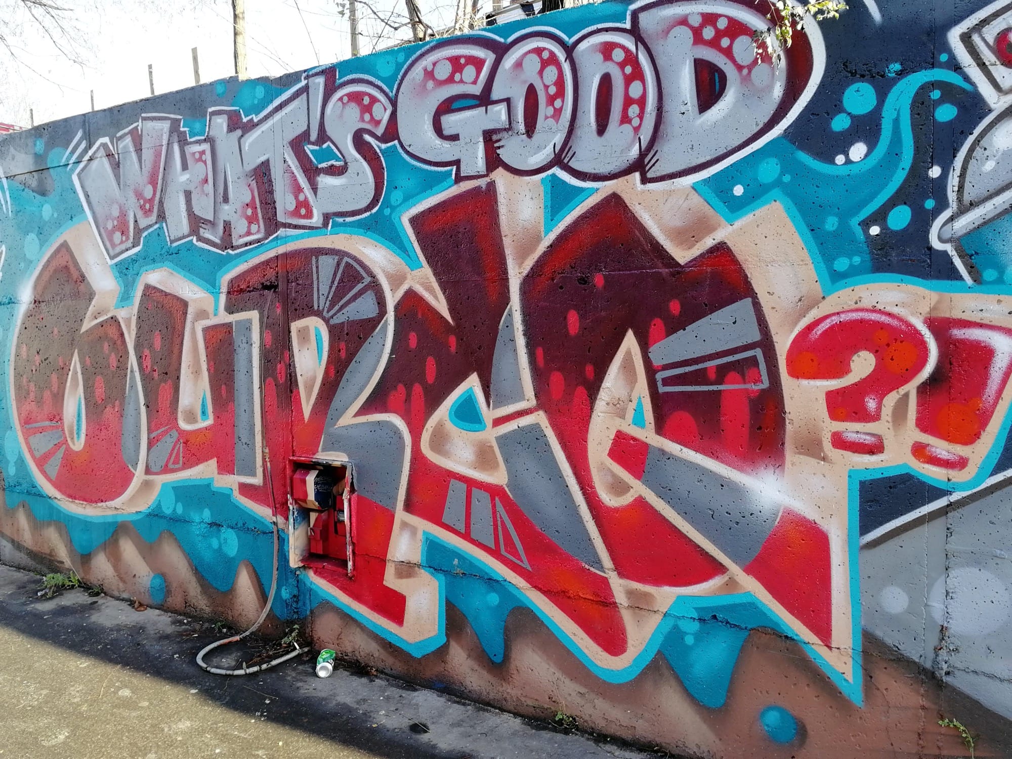 Graffiti 720  de Shiro capturé par Rabot à Paris France