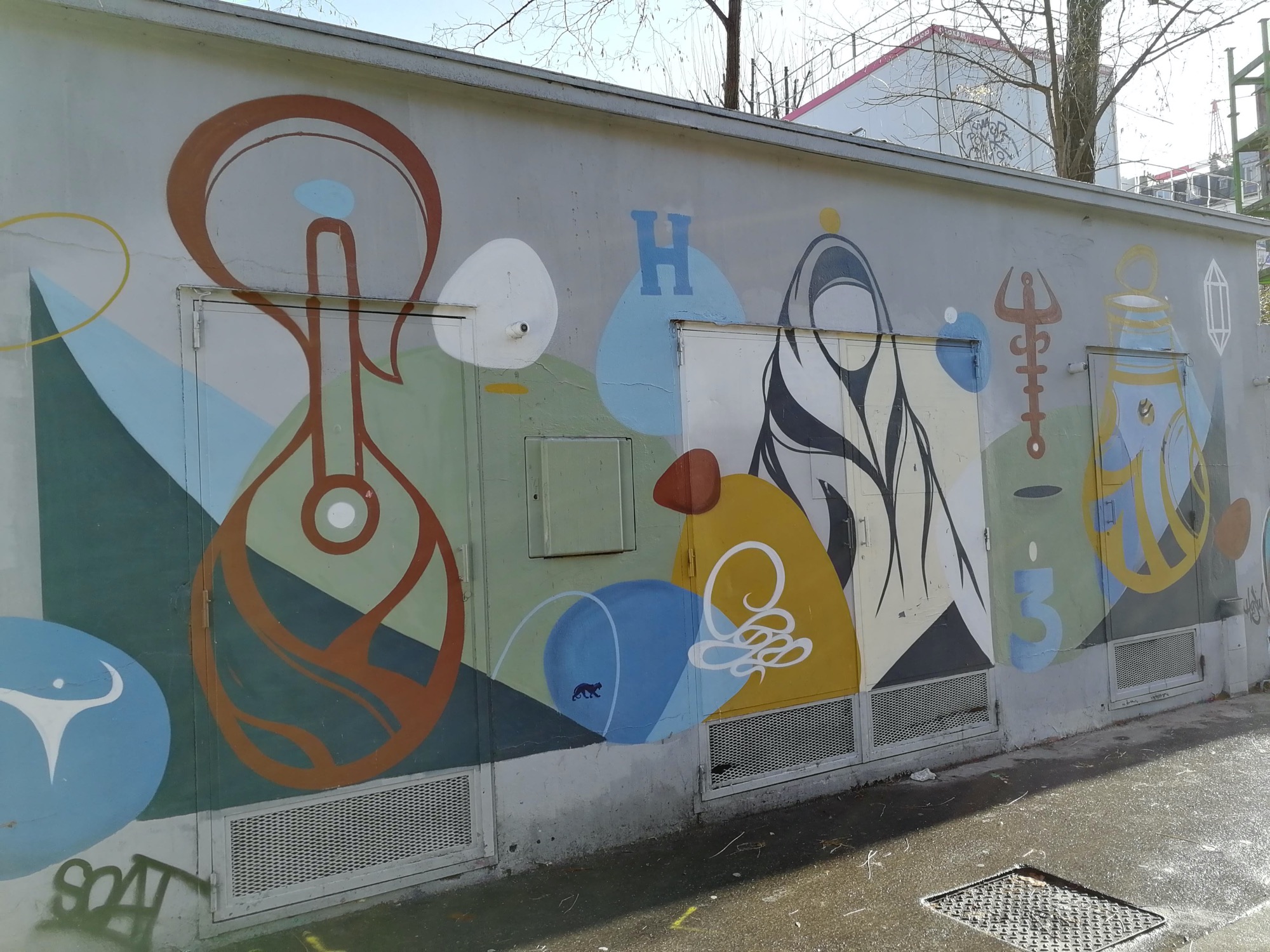 Graffiti 721  de Hazul capturé par Rabot à Paris France