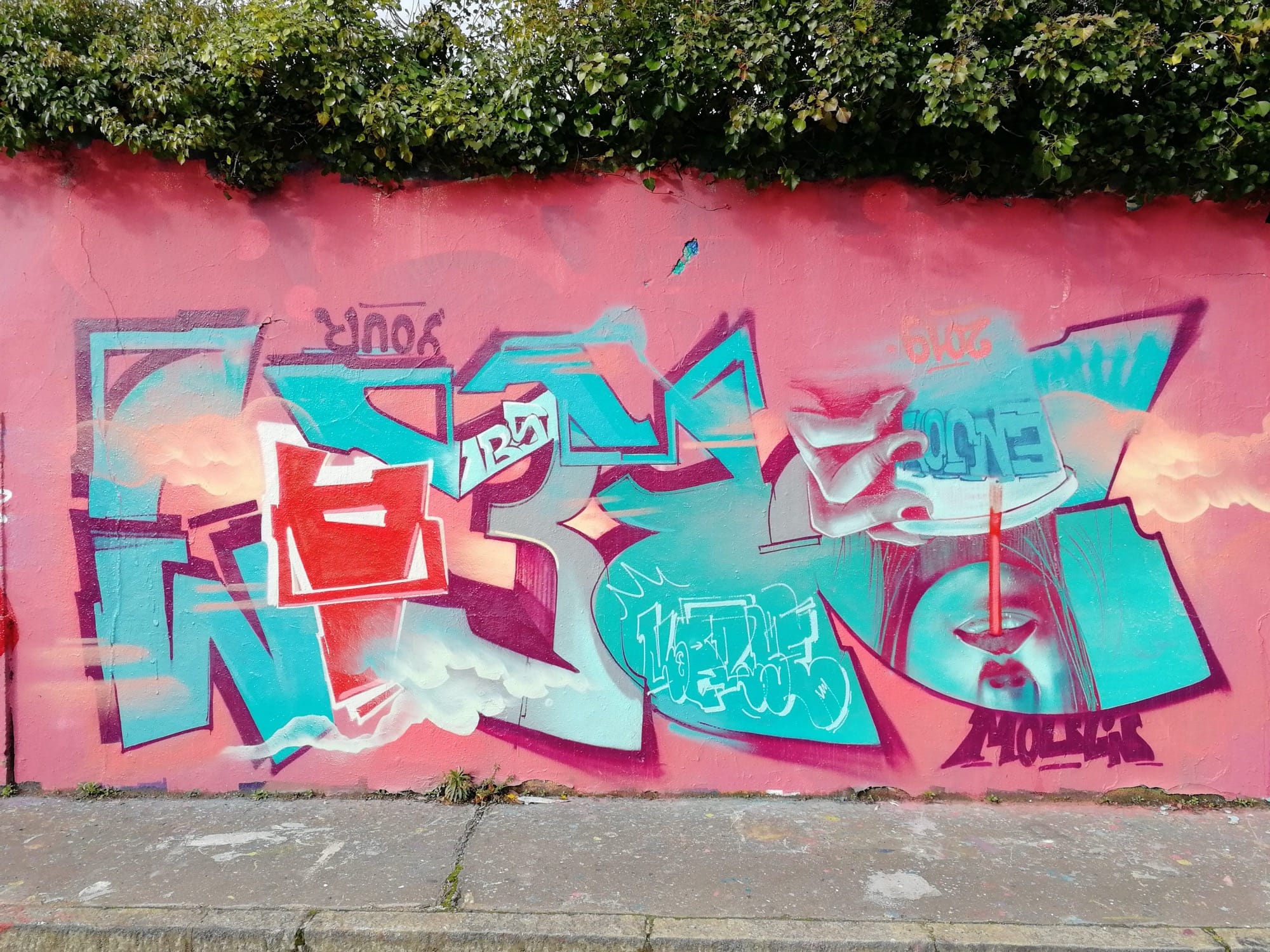 Graffiti 834  captured by Rabot in Nantes France