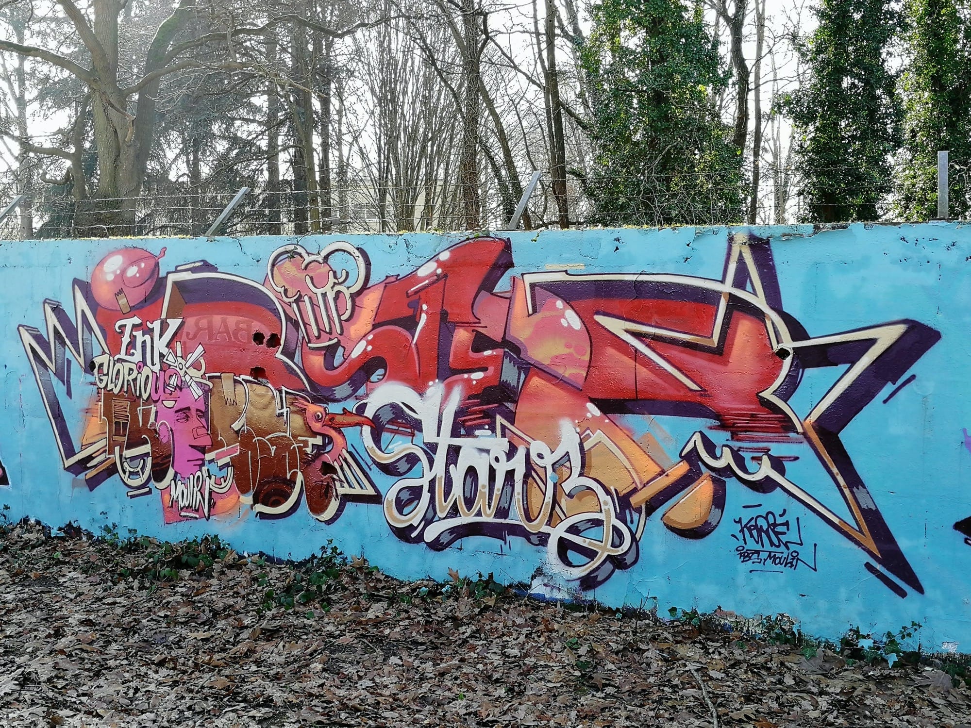 Graffiti 860  by the artist Kafé Korsé captured by Rabot in Nantes France