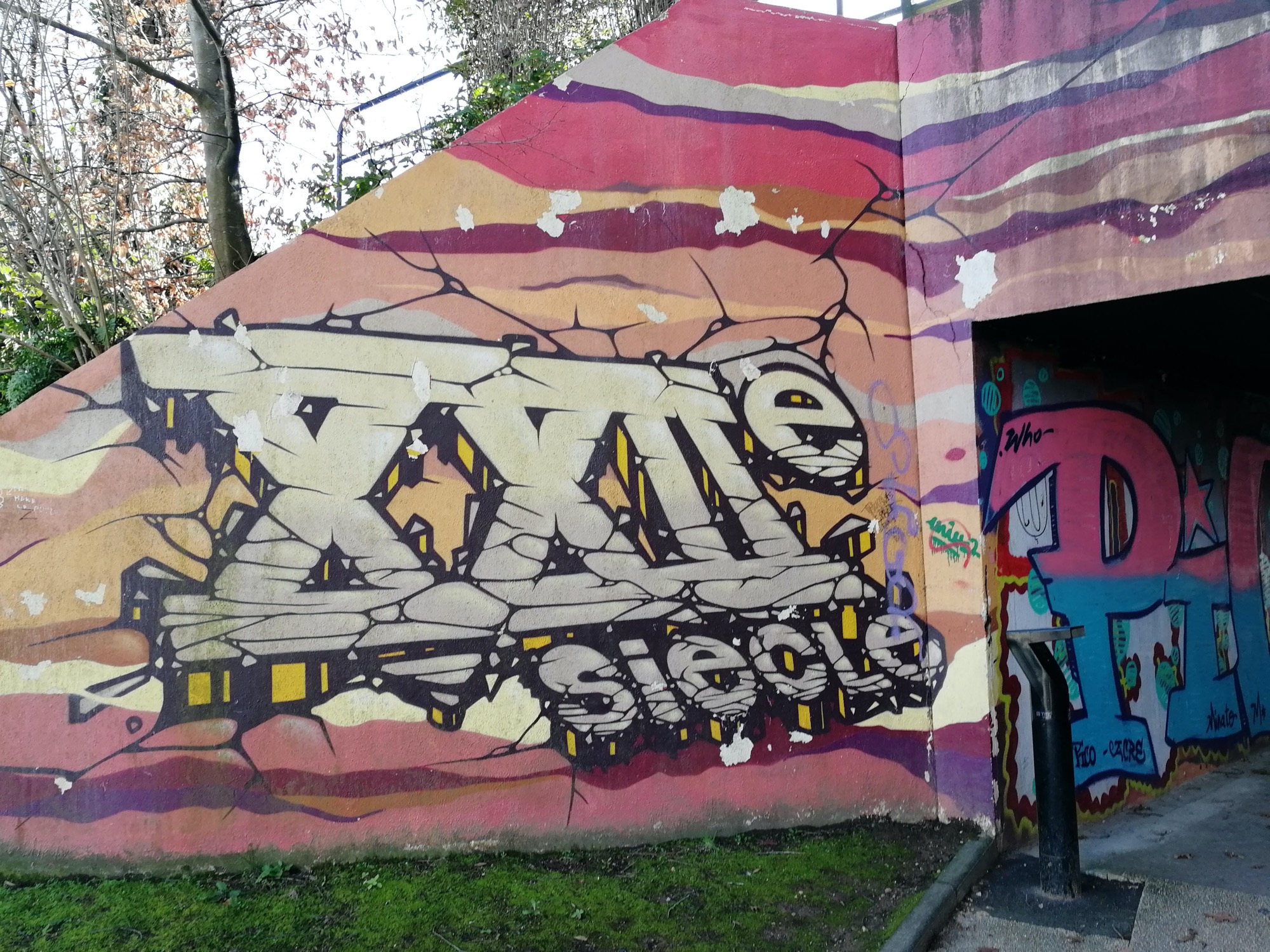 Graffiti 868  capturé par Rabot à Nantes France