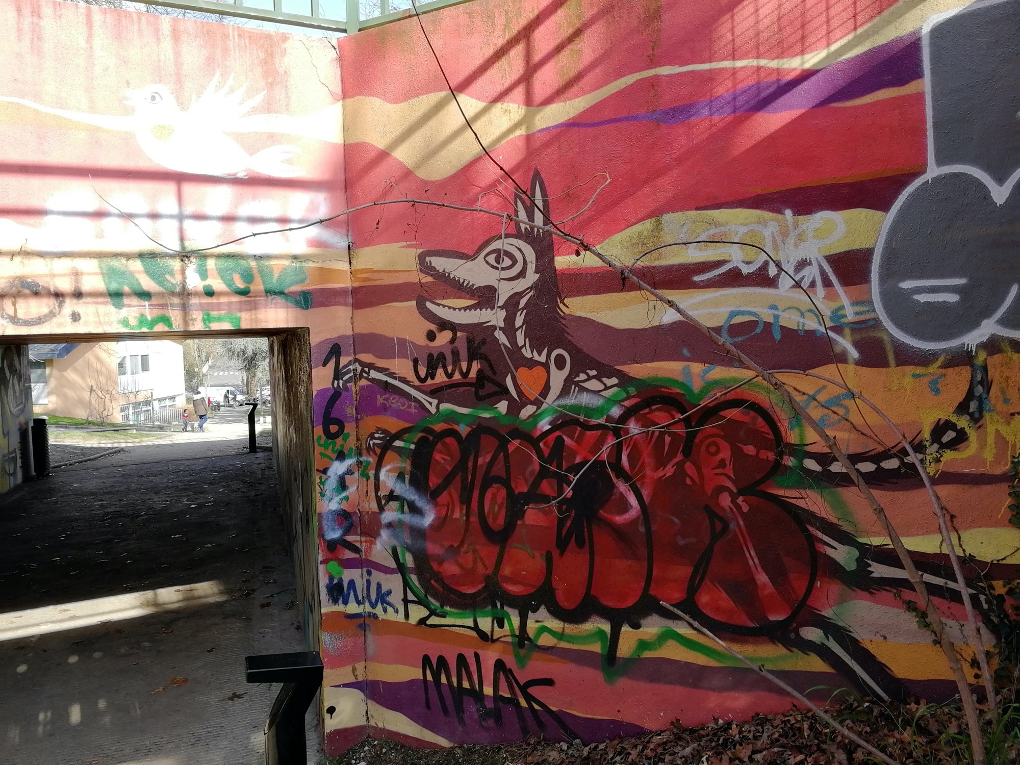 Graffiti 870  capturé par Rabot à Nantes France