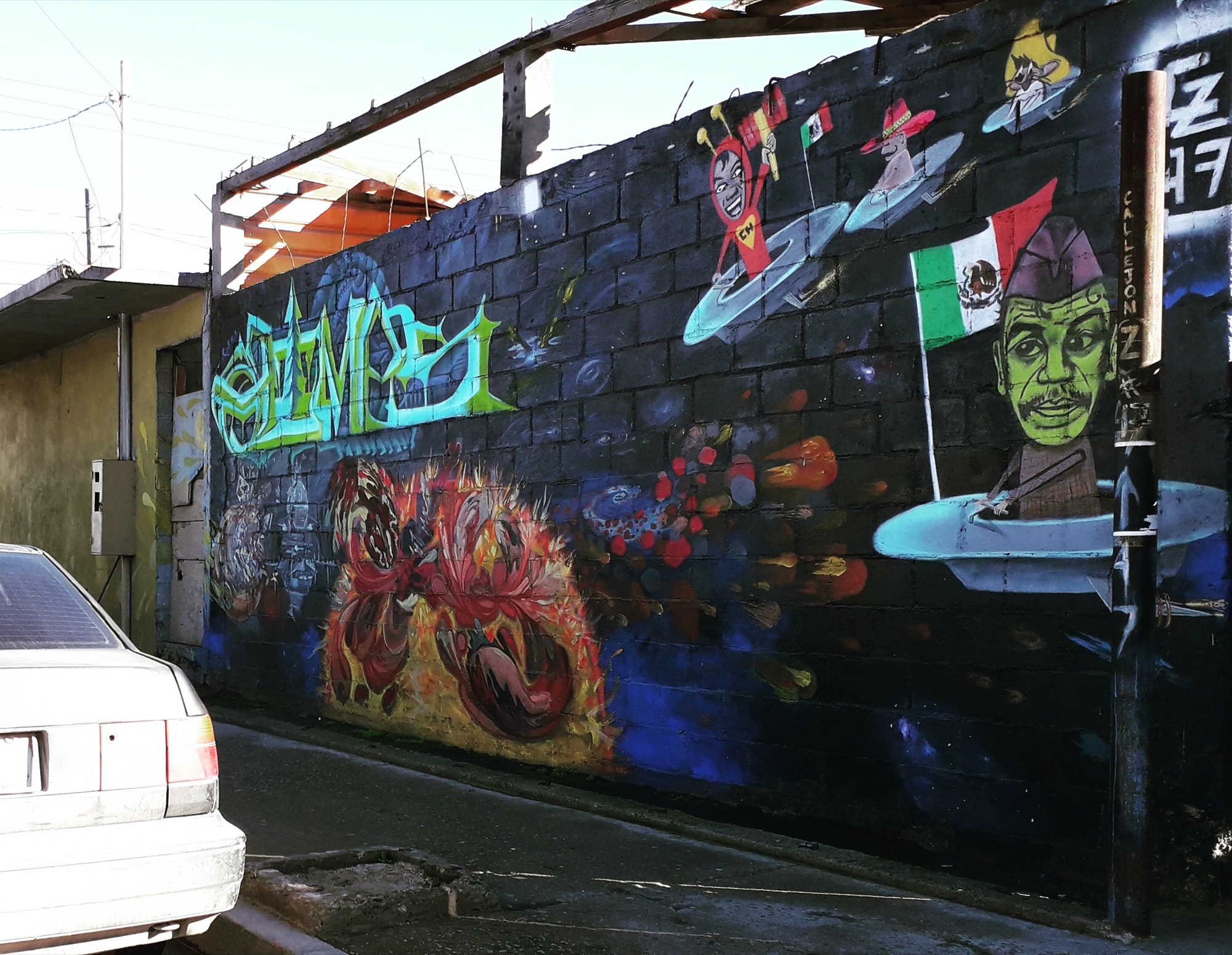 Graffiti 942  capturé par x.el.chavo à Tijuana Mexico