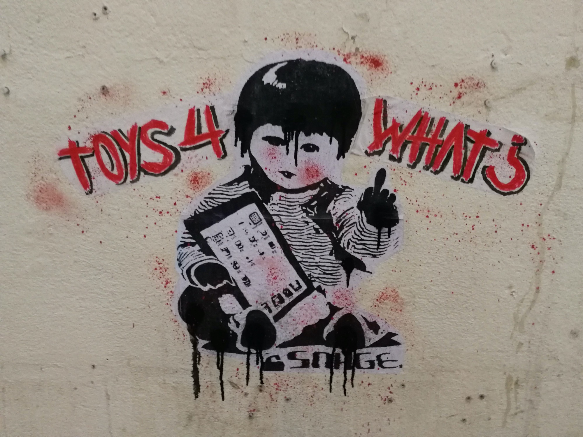Graffiti 946  capturé par Rabot à Lisboa Portugal