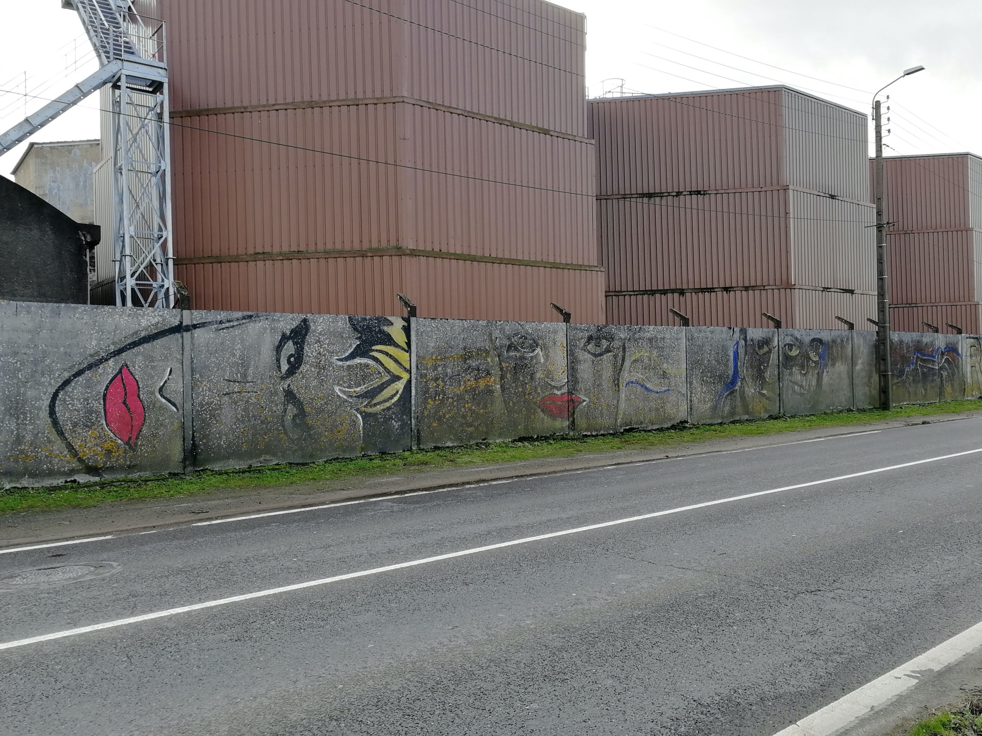 Graffiti 1134  by the artist Roger Dimanche captured by Rabot in Saint-Herblain France