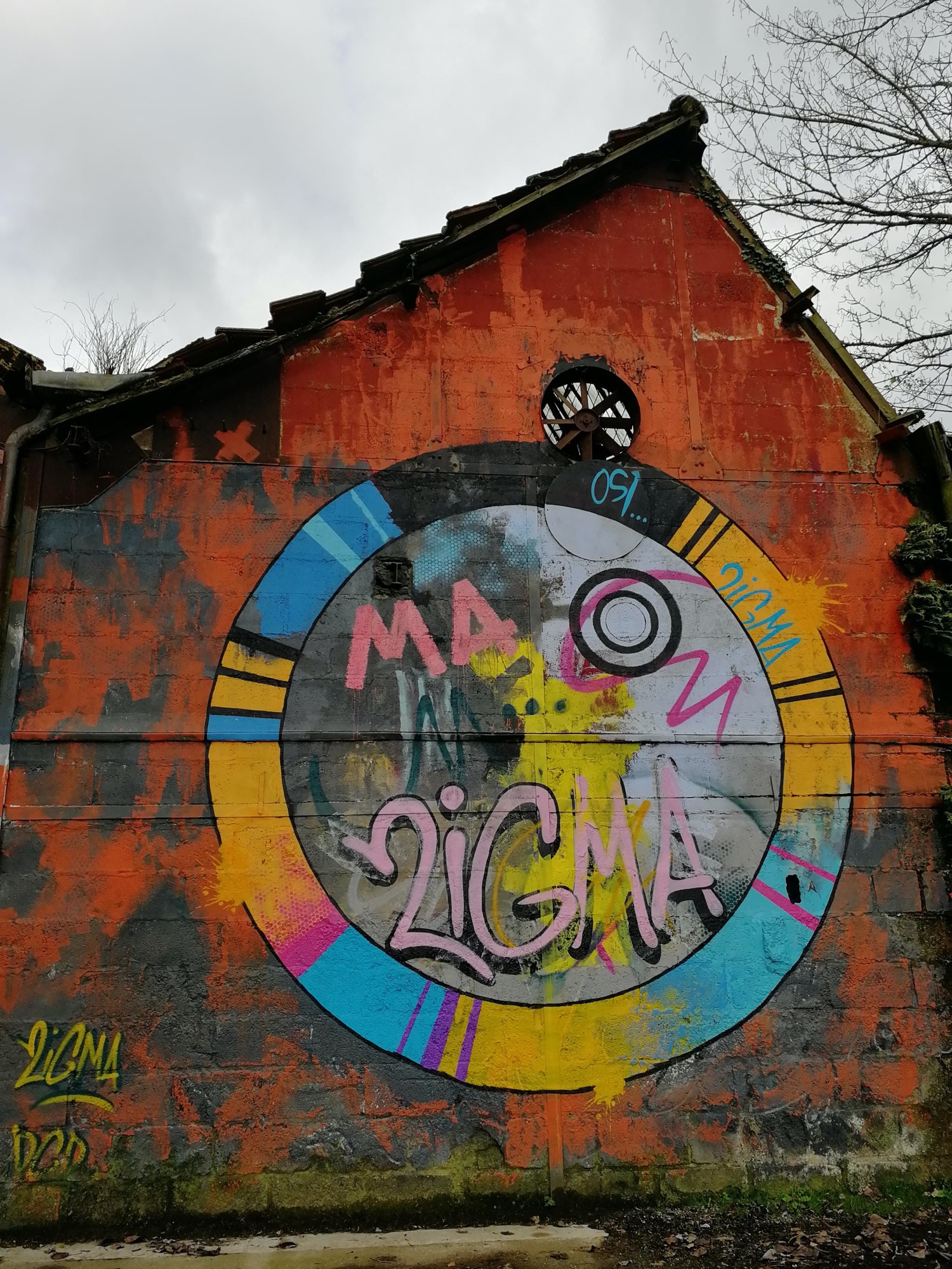 Graffiti 1223  capturé par Rabot à Redon France