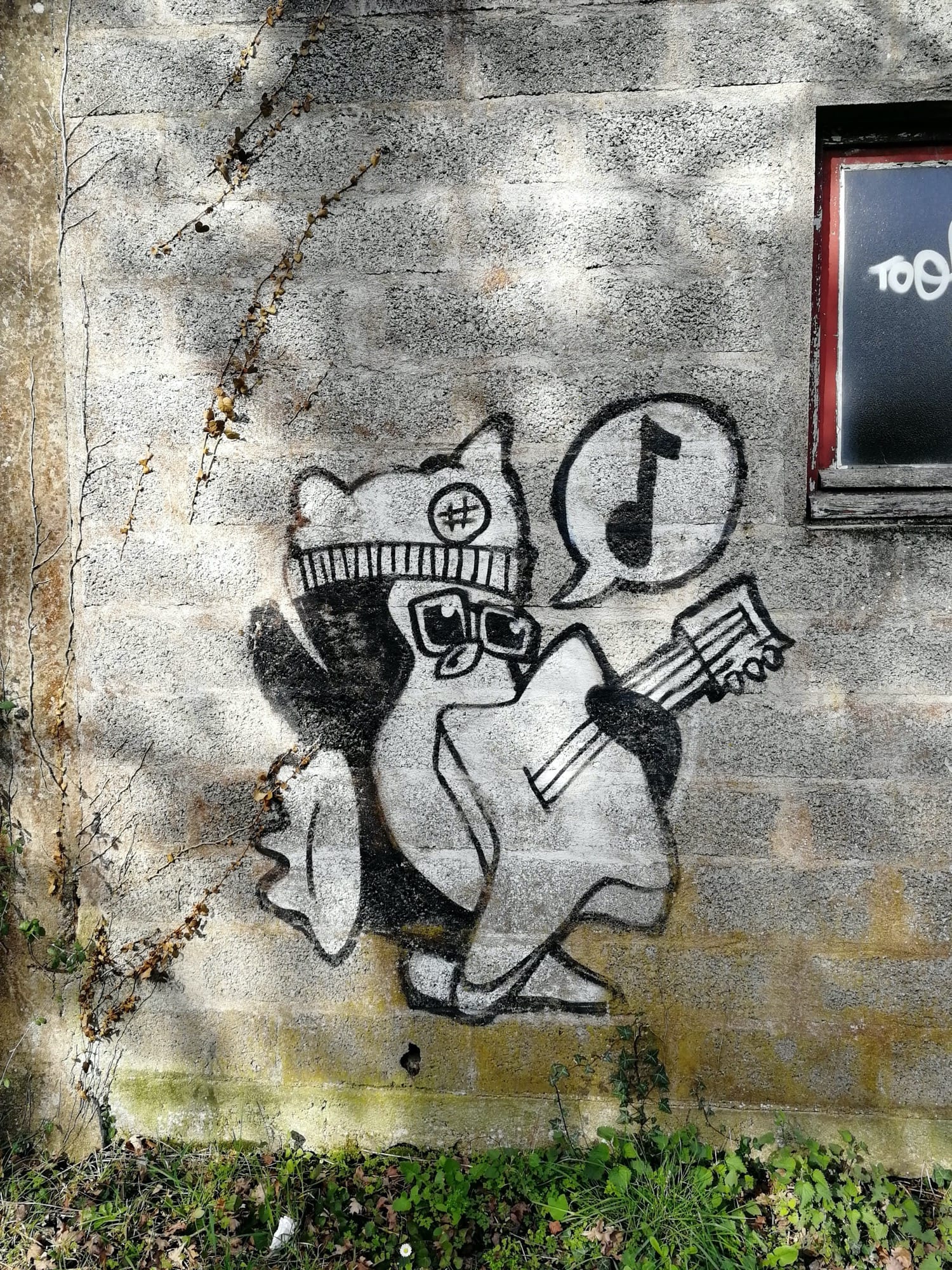 Graffiti 1228  capturé par Rabot à Saint-Nicolas-de-Redon France