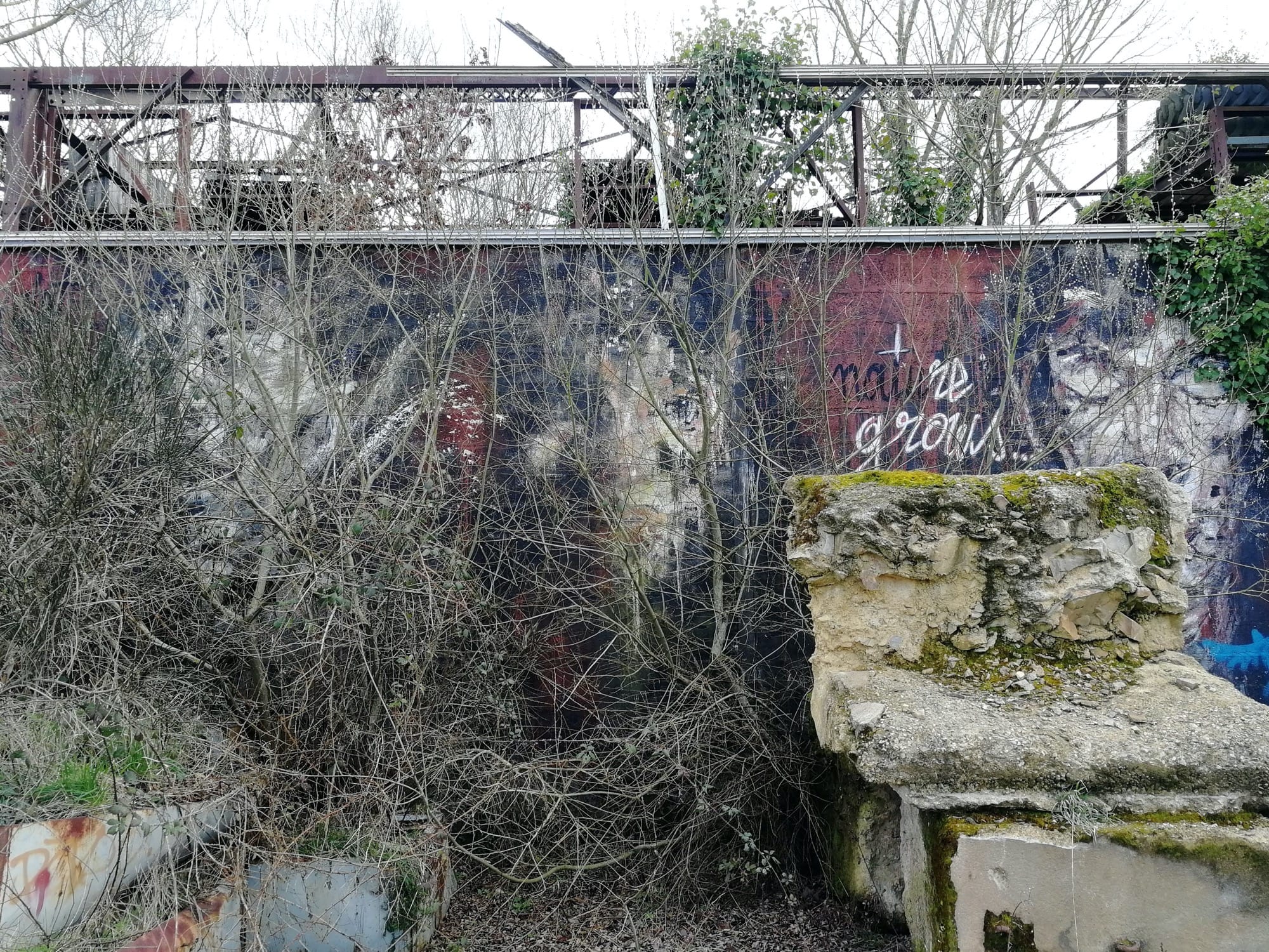 Graffiti 1261  capturé par Rabot à Saint-Nicolas-de-Redon France