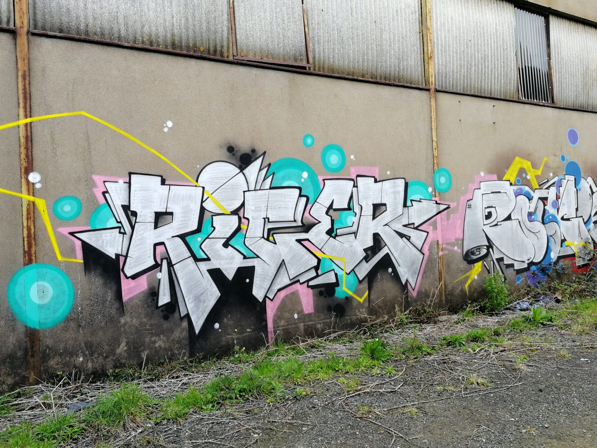 Graffiti 1353  capturé par Rabot à Issé France