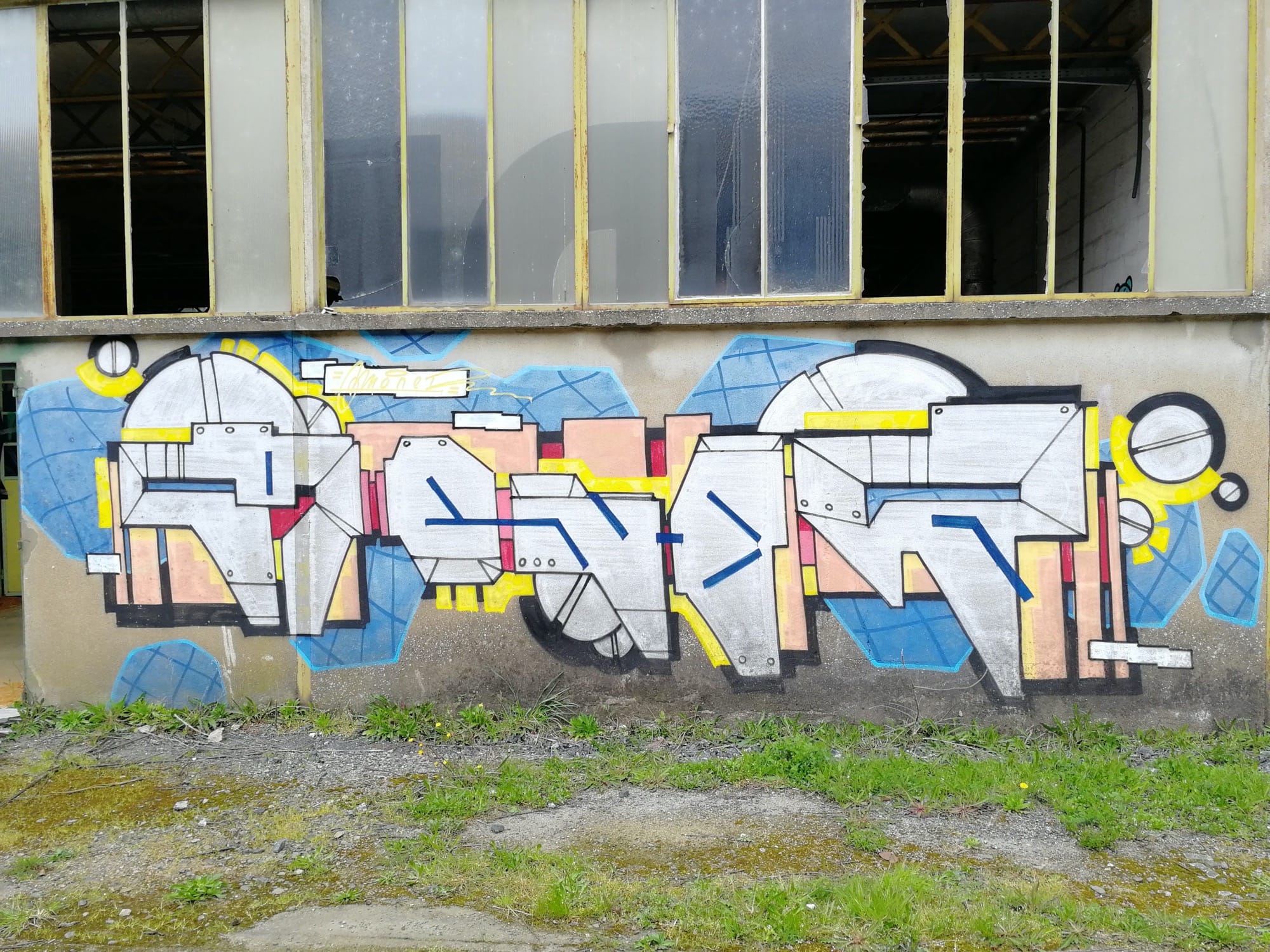 Graffiti 1361  capturé par Rabot à Issé France