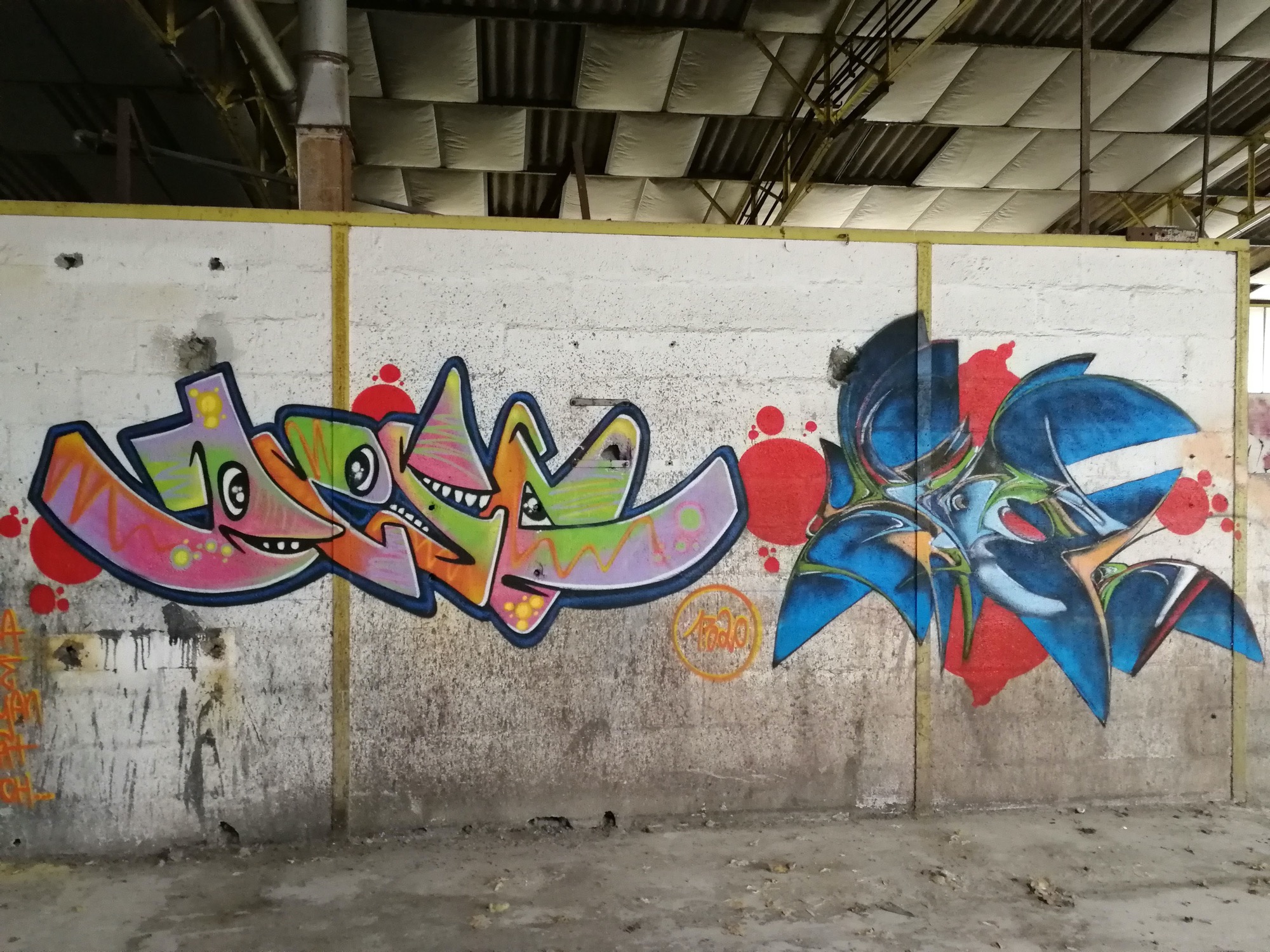 Graffiti 1390  capturé par Rabot à Issé France