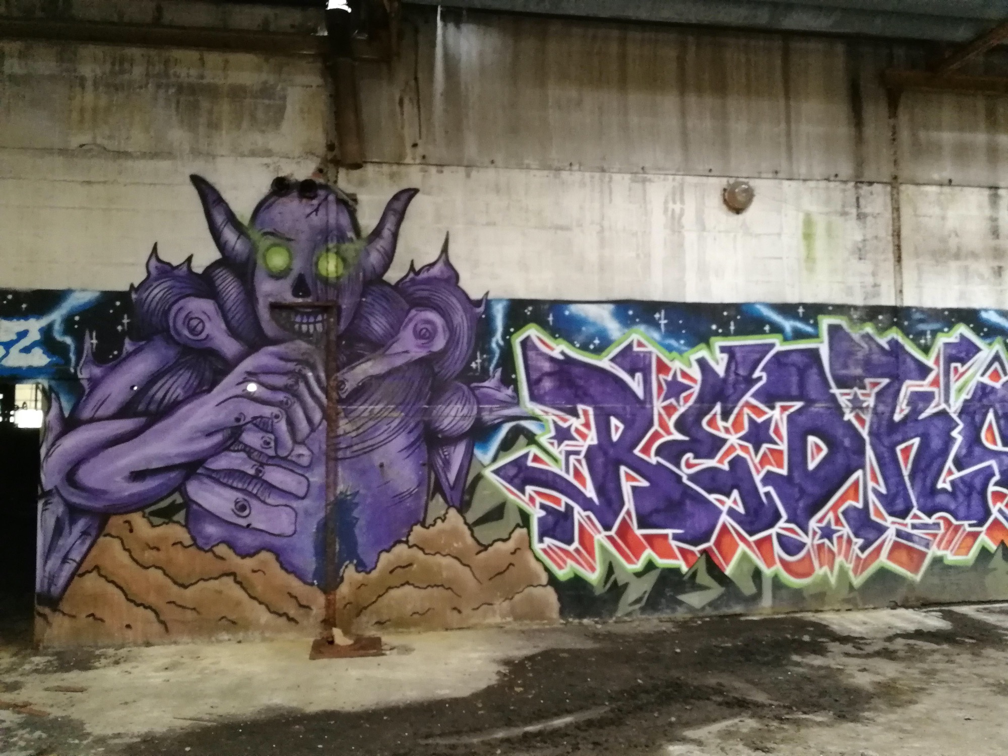 Graffiti 1404  capturé par Rabot à Issé France