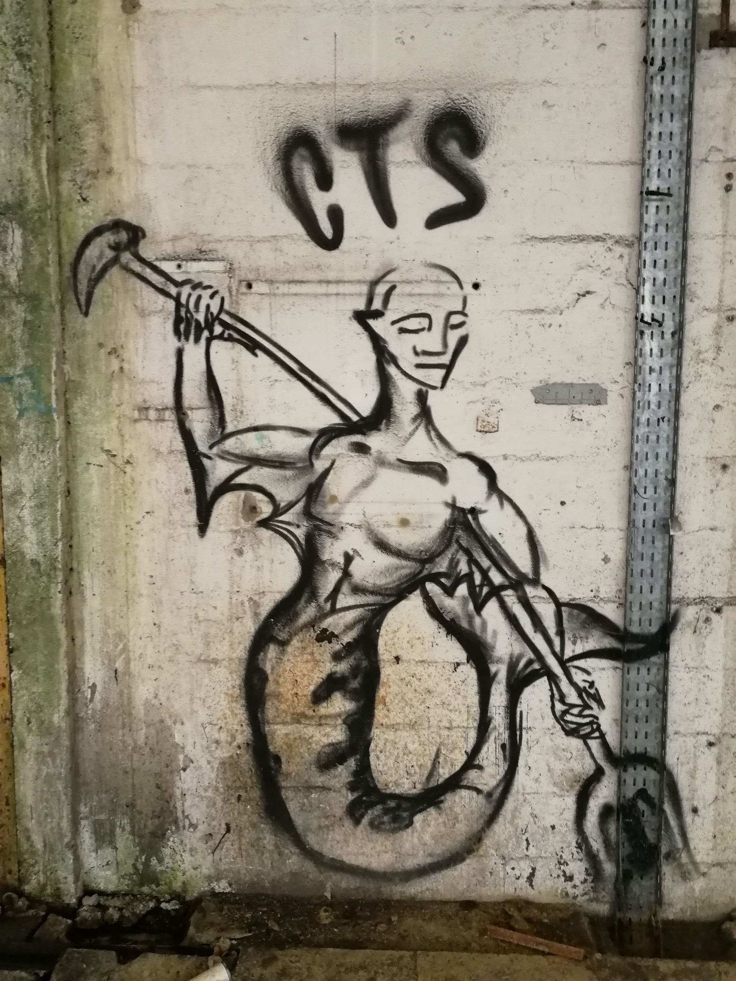 Graffiti 1406 CTS capturé par Rabot à Issé France
