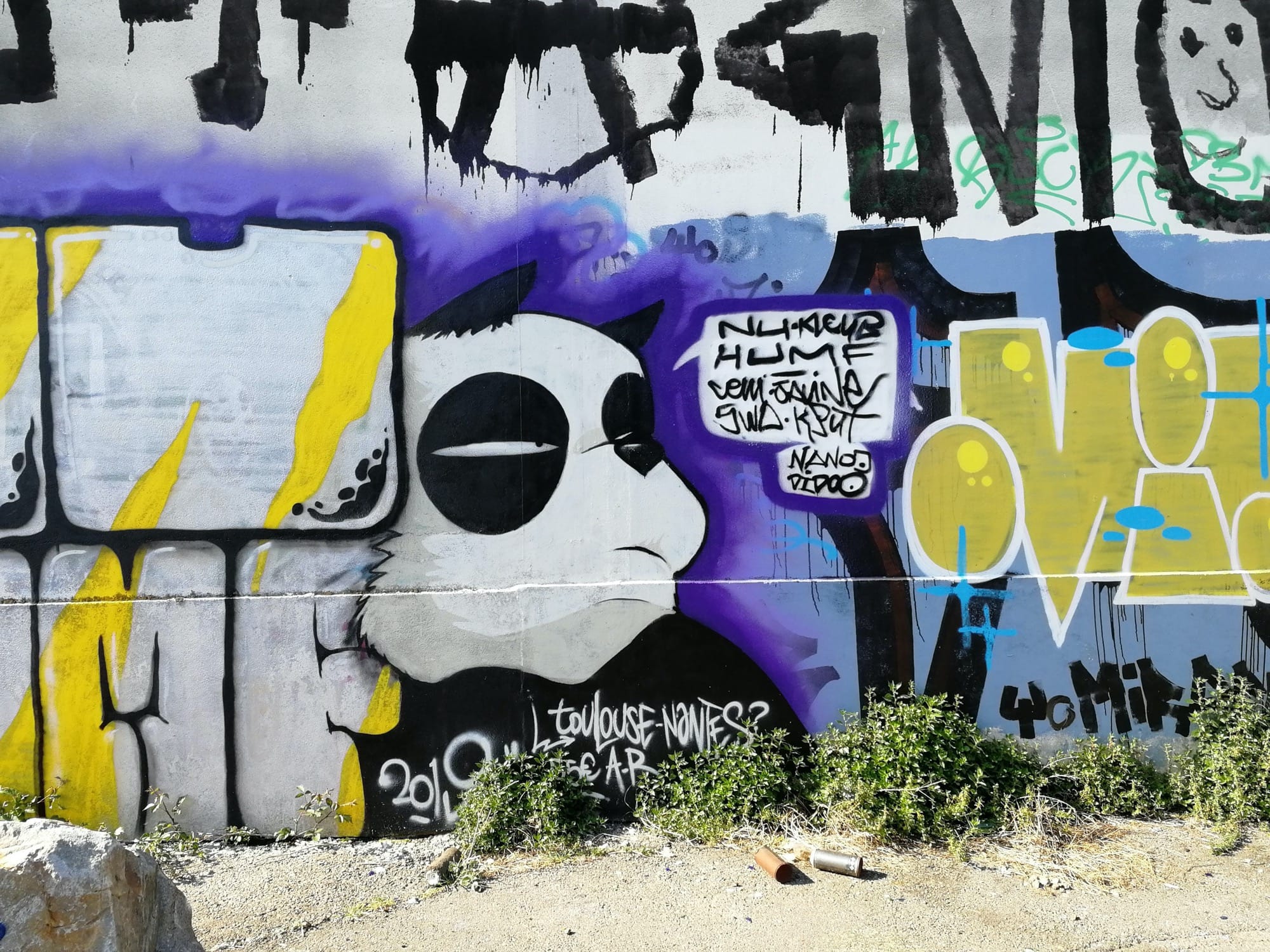 Graffiti 1511  capturé par Rabot à Nantes France