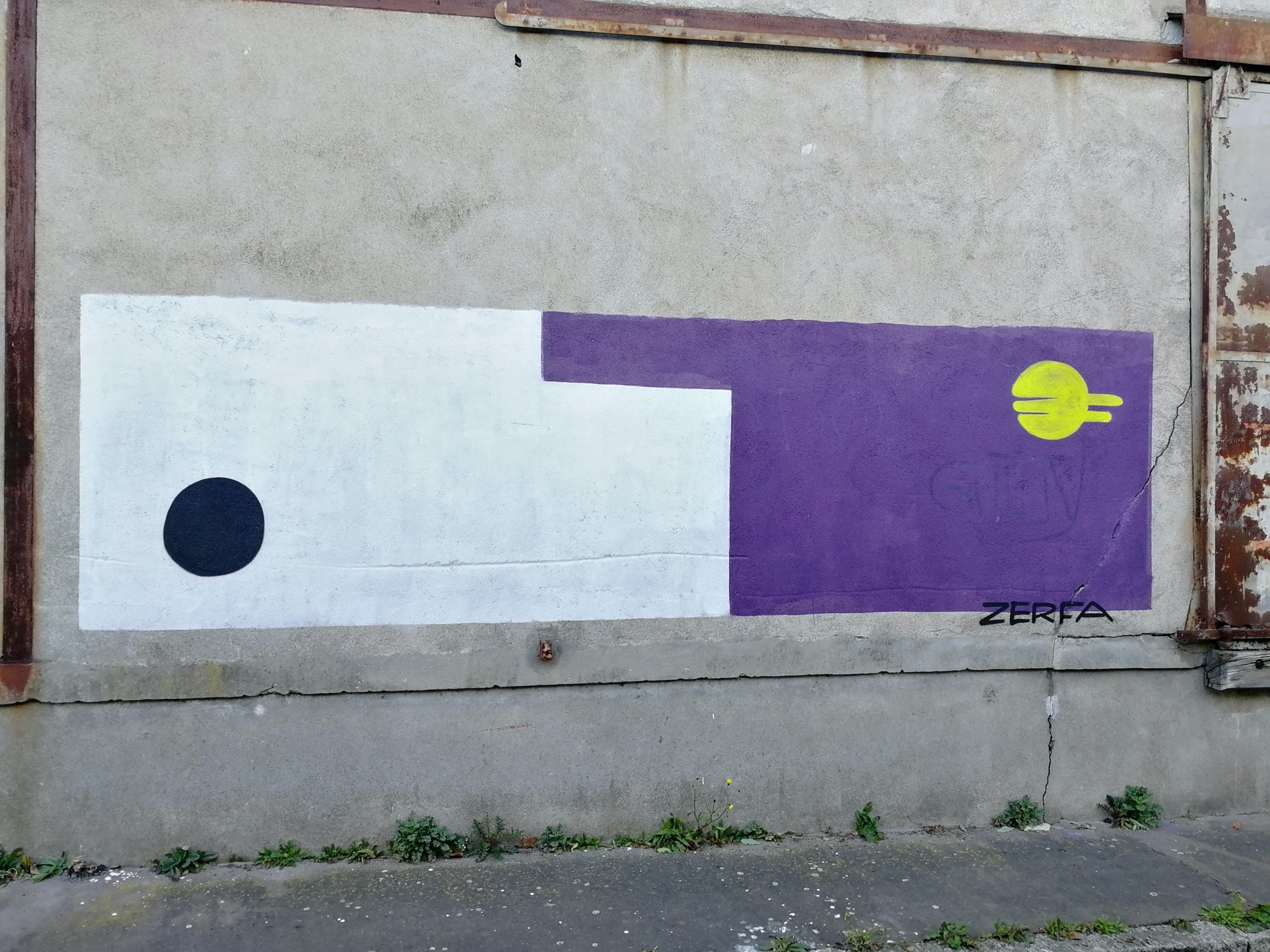 Graffiti 1518  captured by Rabot in Nantes France