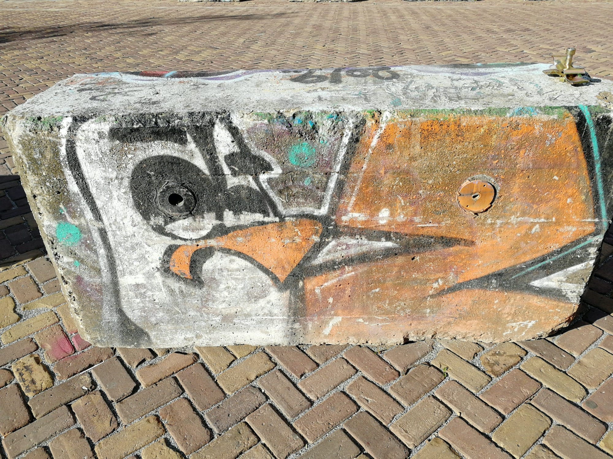 Graffiti 1711  capturé par Rabot à Amsterdam Netherlands