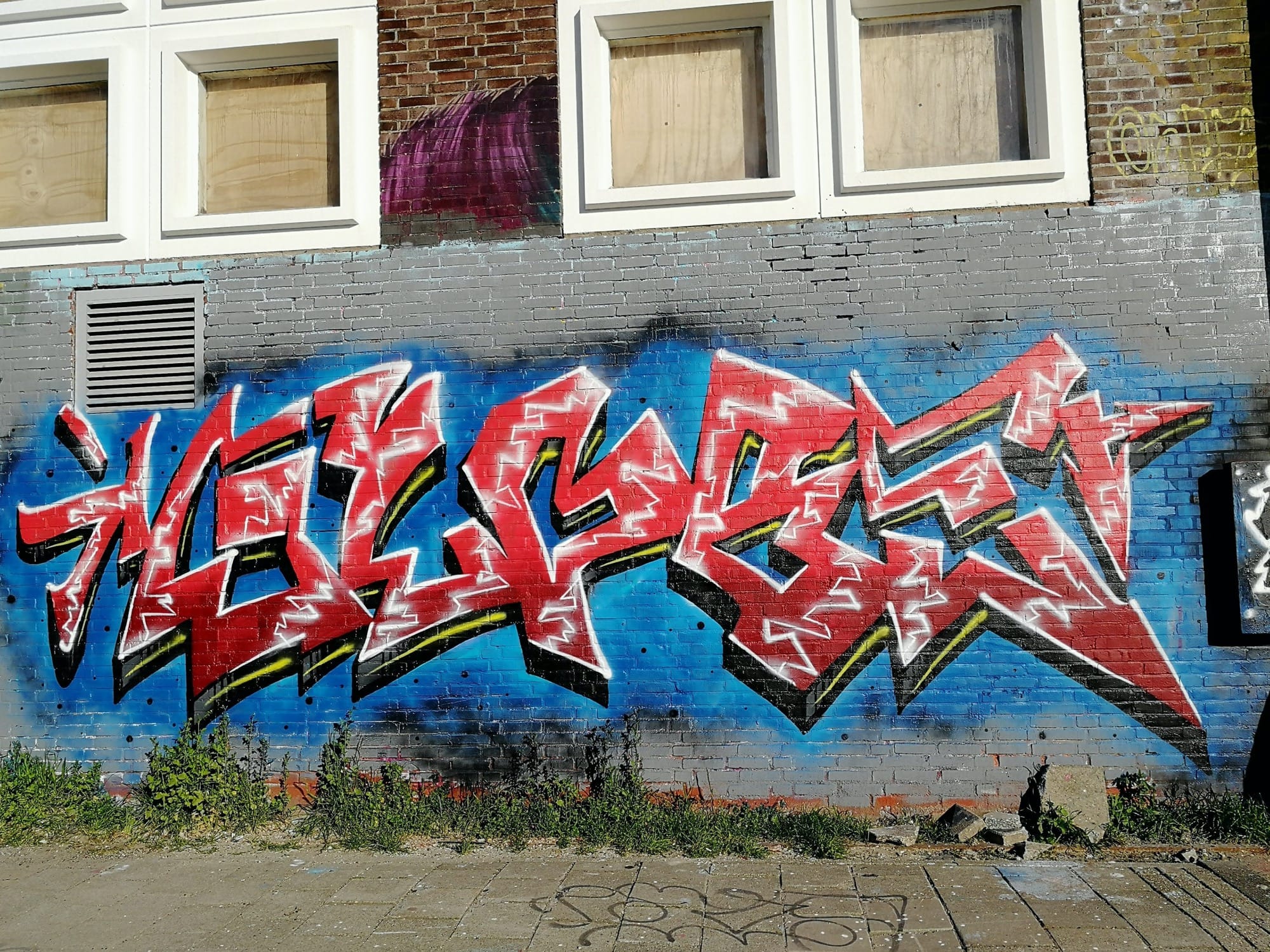 Graffiti 1739  capturé par Rabot à Amsterdam Netherlands
