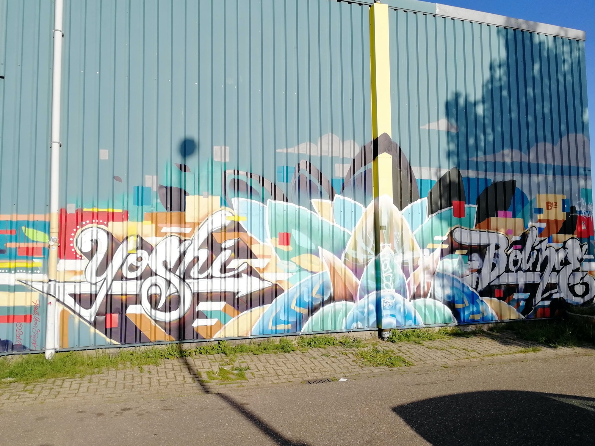 Graffiti 1754  captured by Rabot in Amsterdam Netherlands