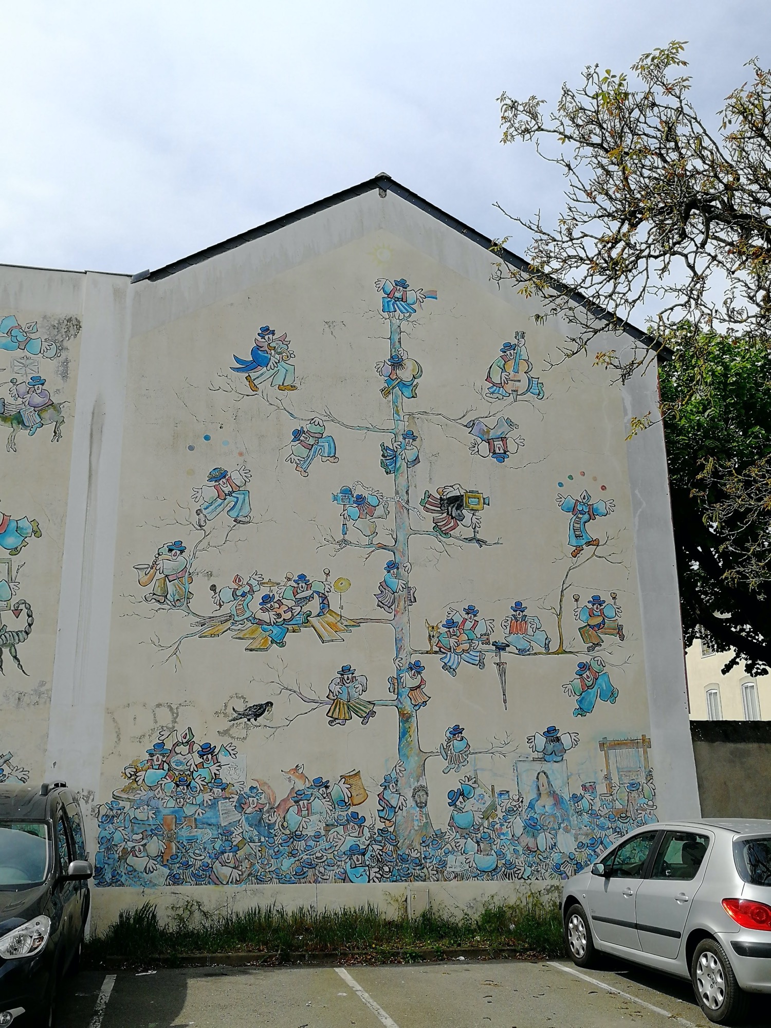 Graffiti 1808  captured by Rabot in Nantes France