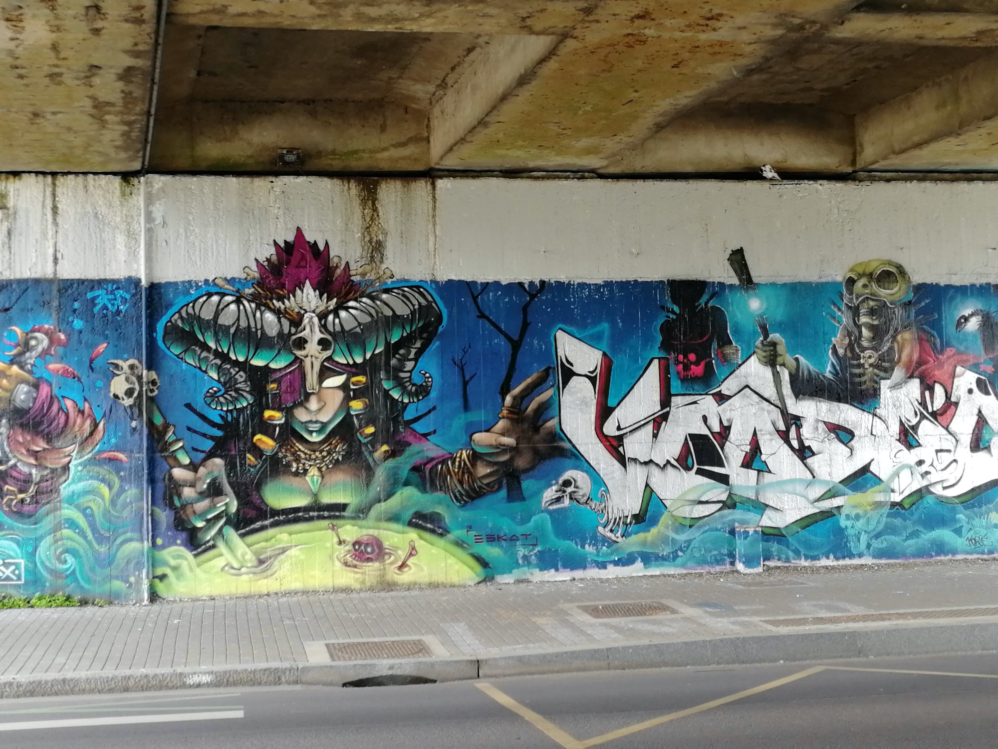 Graffiti 1818  captured by Rabot in Nantes France