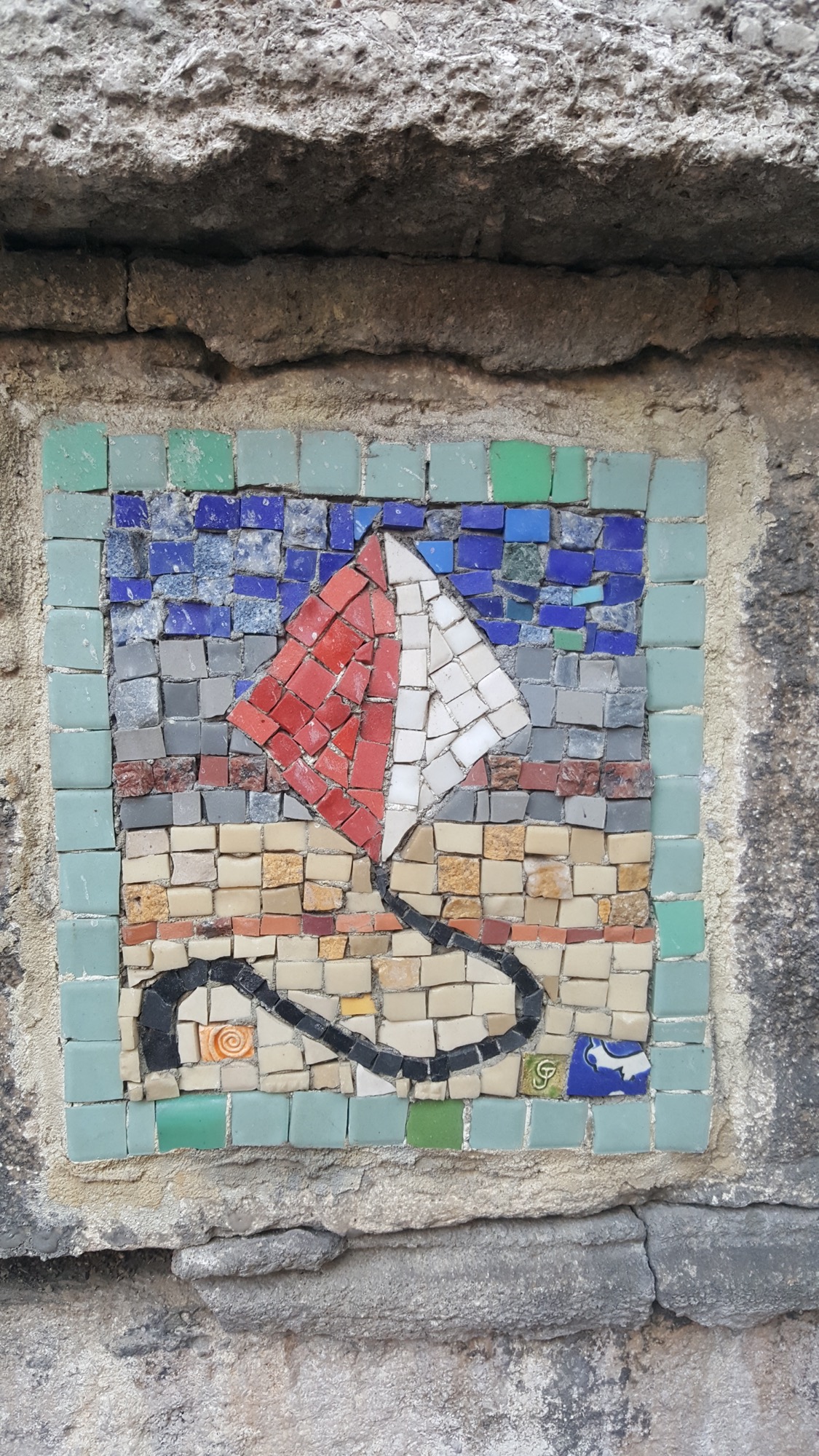 Mosaic 1941 Morèje de Morèje capturé par Castriaypidi à Paris France