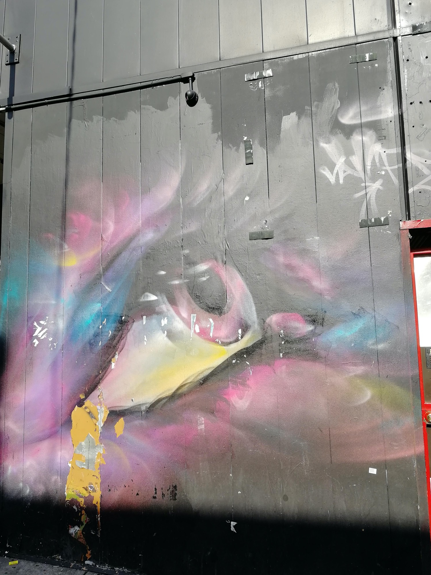 Graffiti 2408  capturé par Rabot à Toronto Canada
