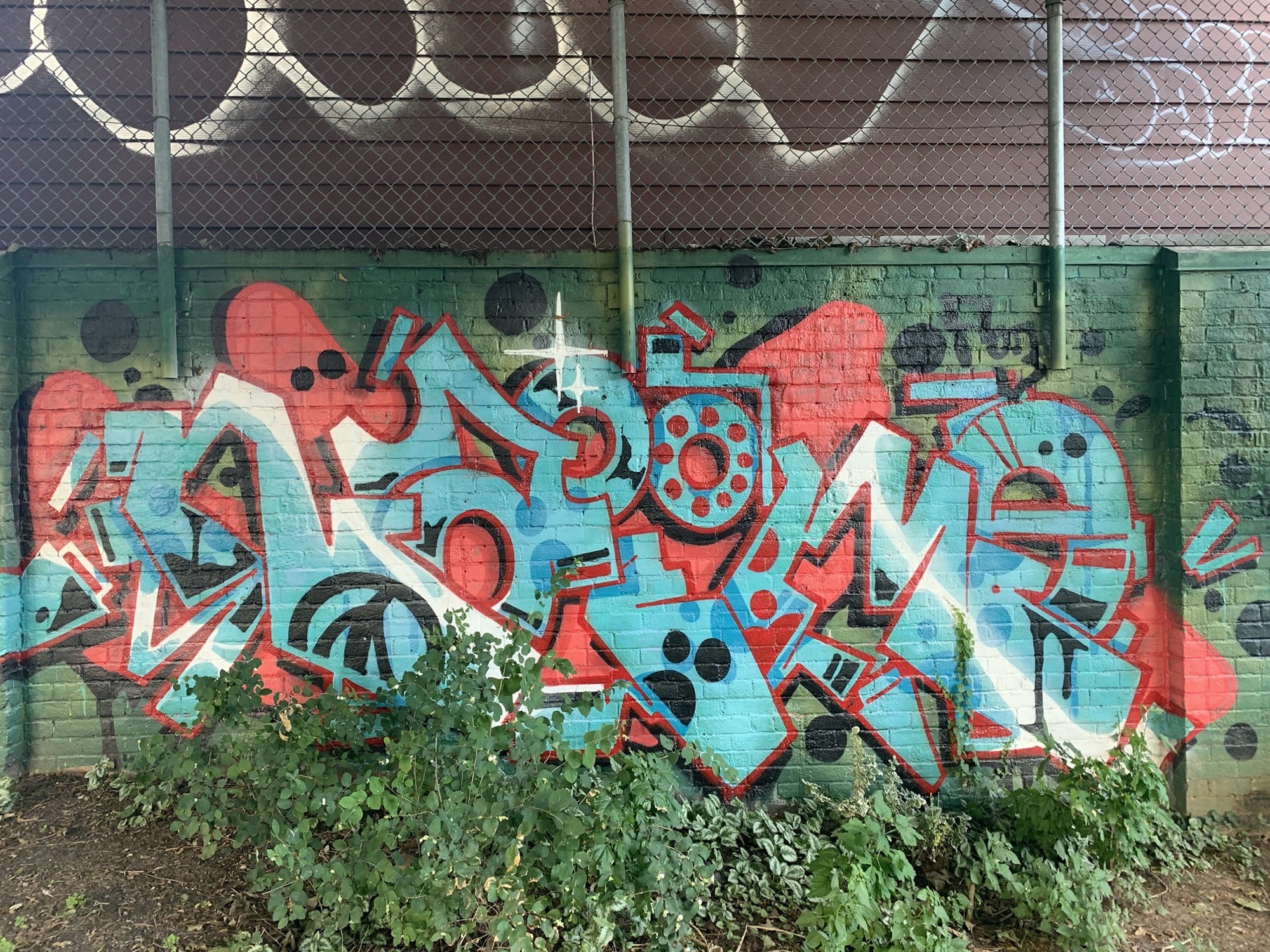 Graffiti 2451  captured by Rabot in Toronto Canada