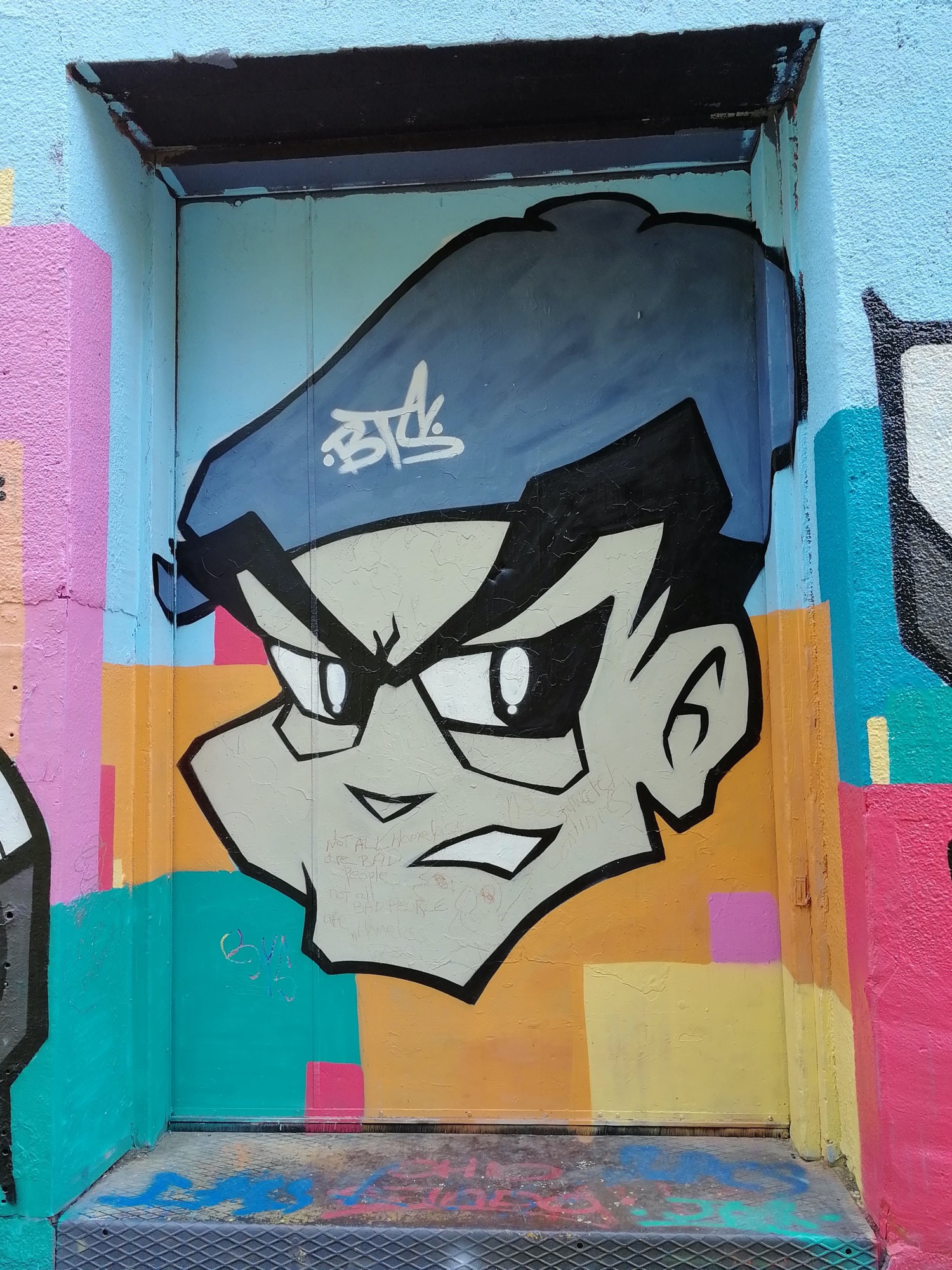 Graffiti 2500  capturé par Rabot à Toronto Canada