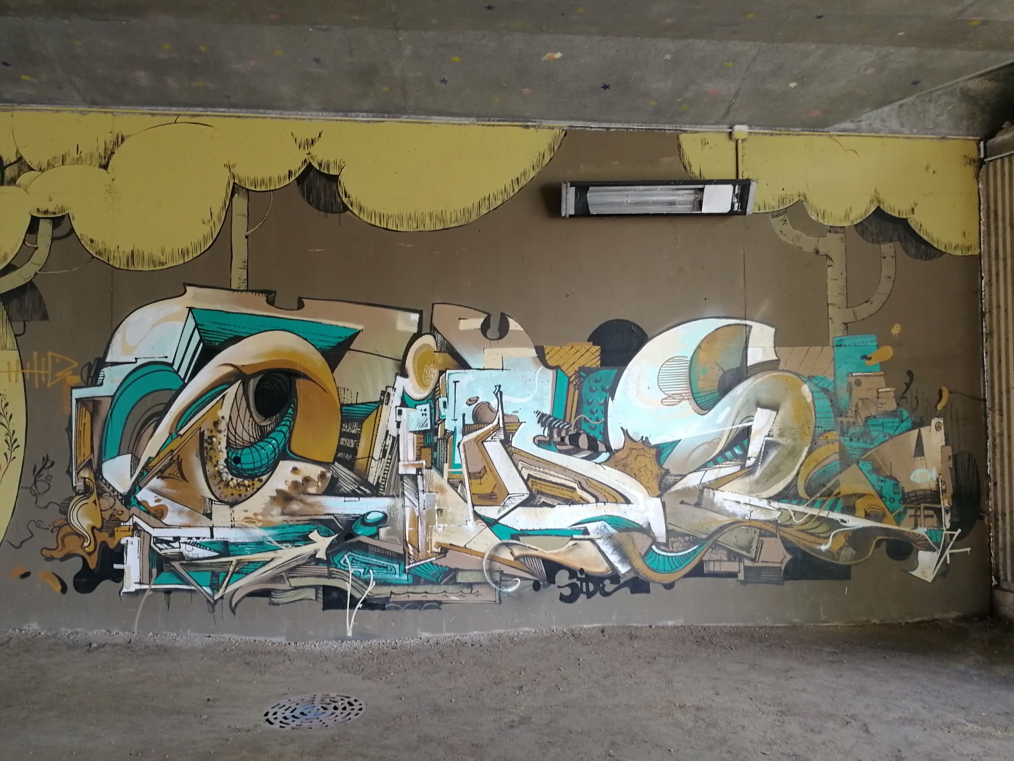 Graffiti 2967  capturé par Rabot à Vannes France