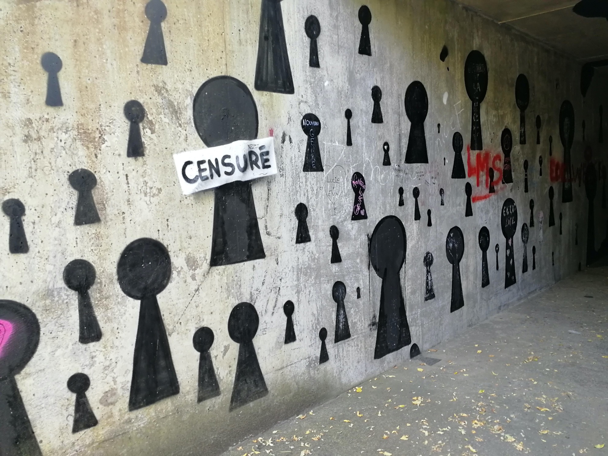 Graffiti 2971  capturé par Rabot à Vannes France