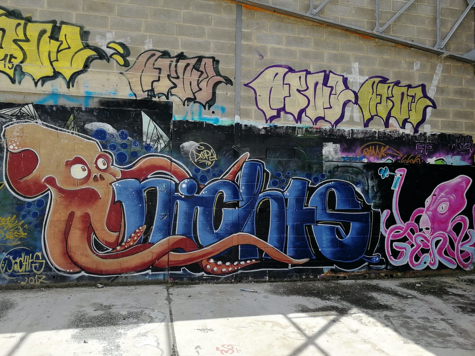 Graffiti 3049  capturé par Rabot à Chantepie France