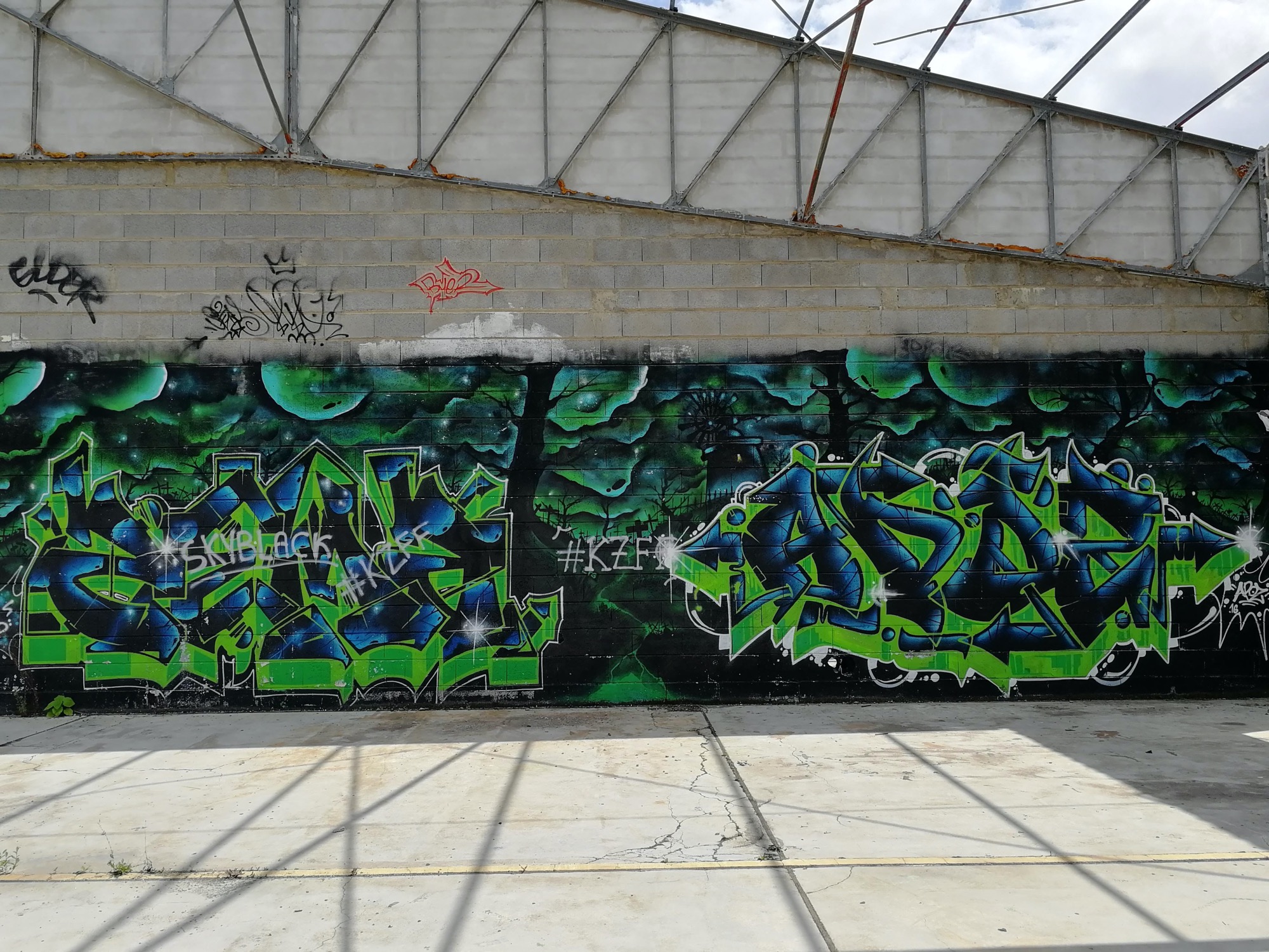 Graffiti 3052  capturé par Rabot à Chantepie France